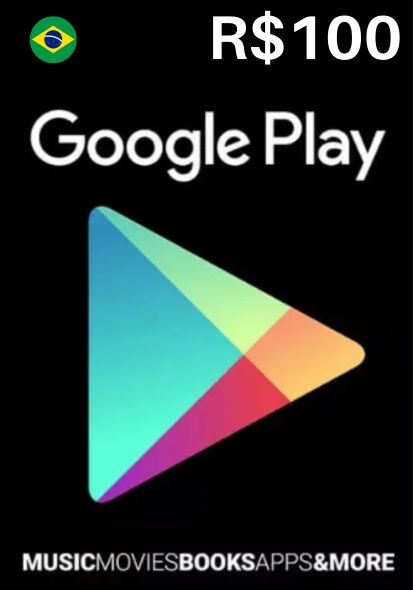 Бразилія Google Play 100 BRL Подарункова картка cover image