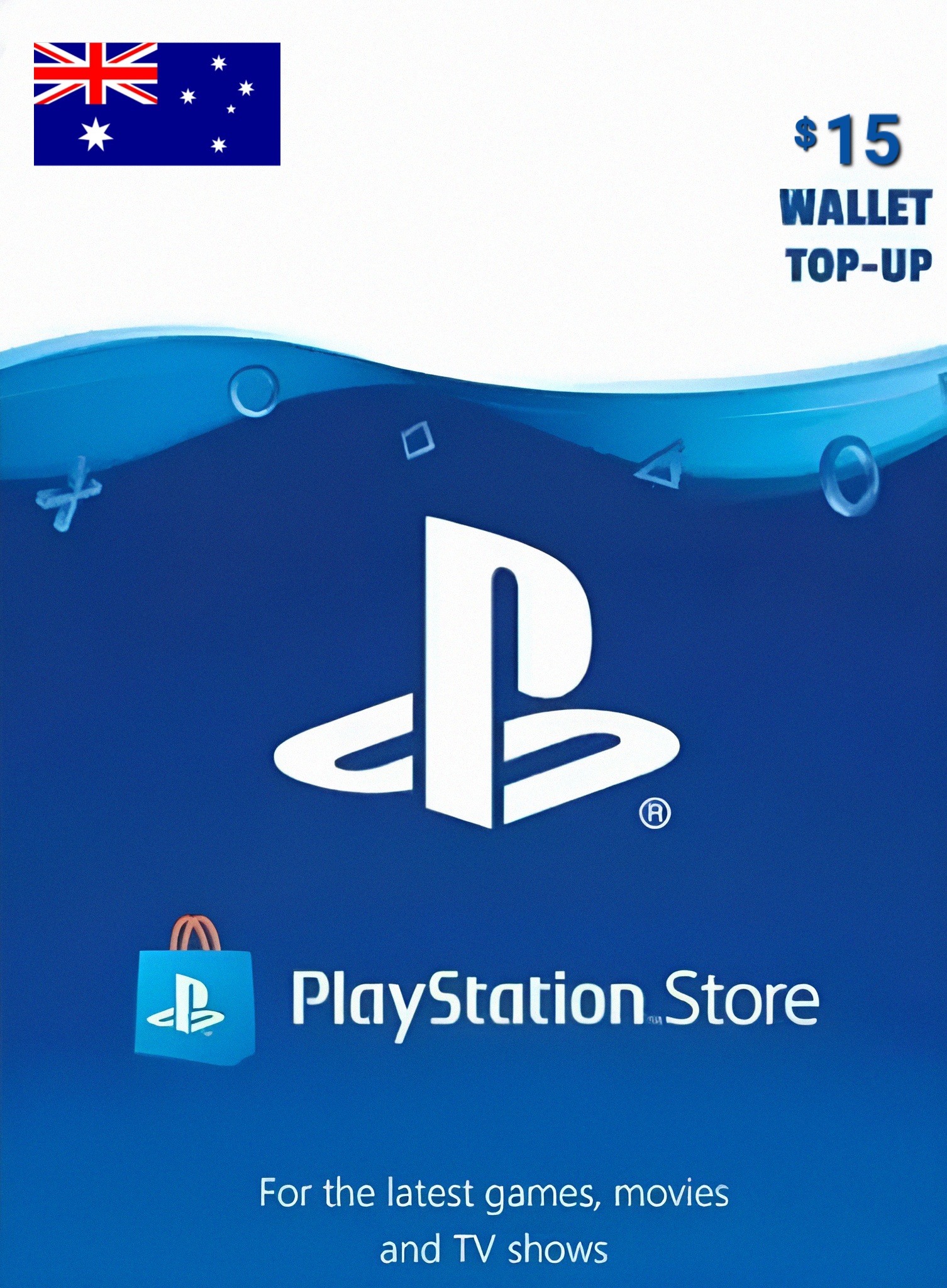 Australia PSN 15 AUD Gift Card cover image