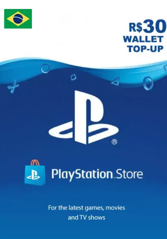 Brazil PSN 30 BRL Gift Card cover image