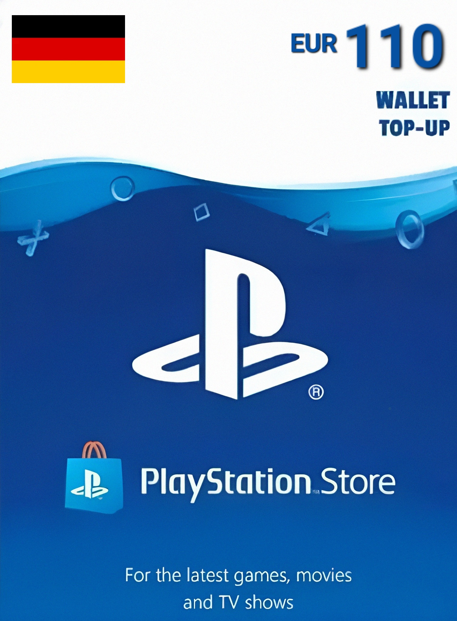 Saksamaa PSN 110 EUR Kinkekaart cover image