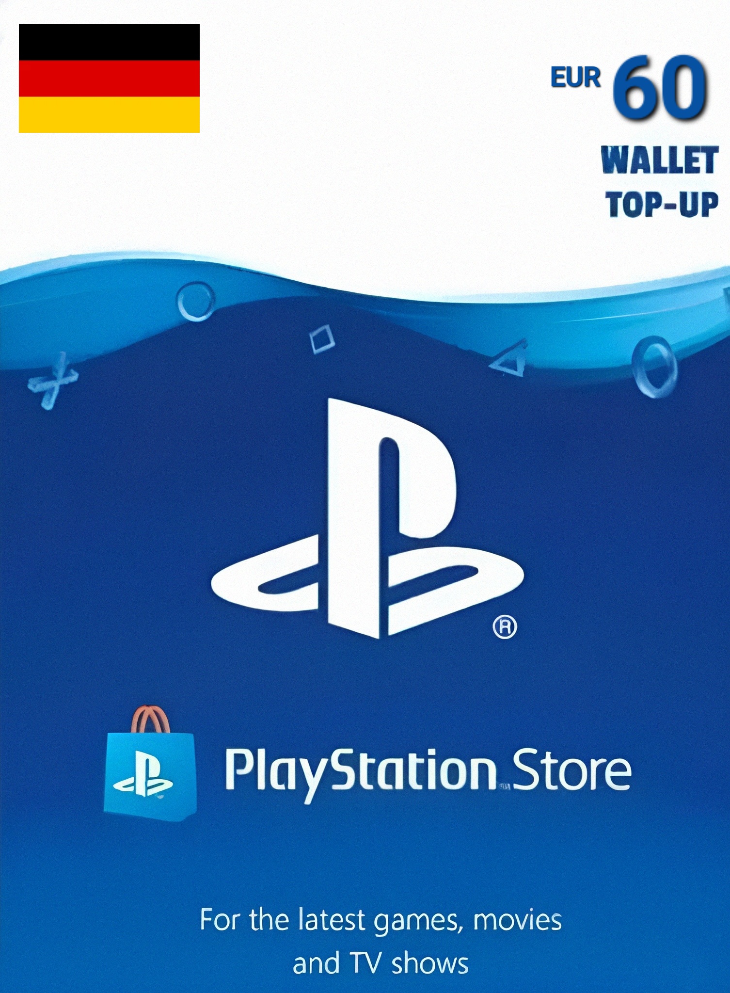Saksamaa PSN 60 EUR Kinkekaart cover image