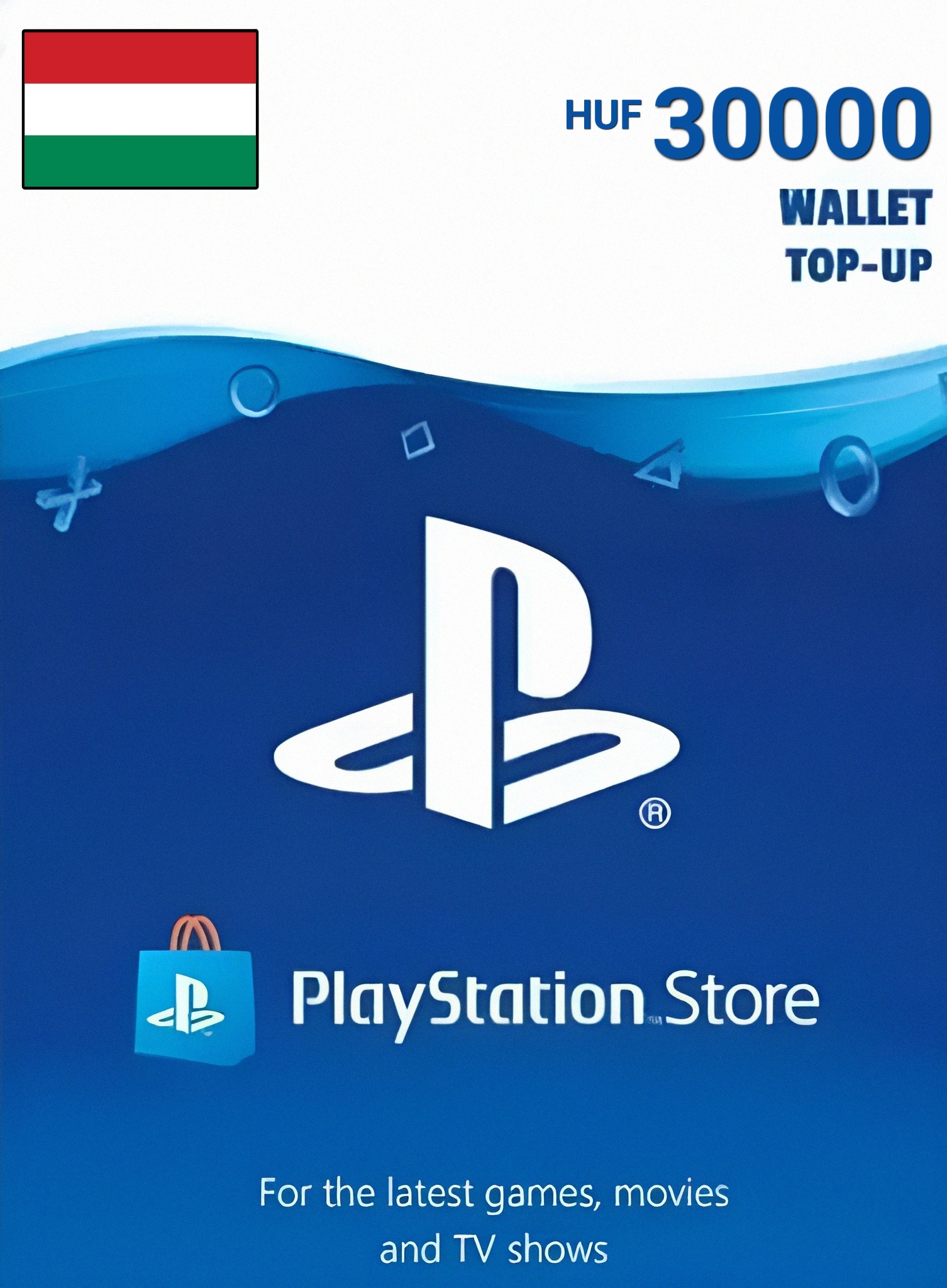 Hungary PSN 30000 HUF Gift Card cover image
