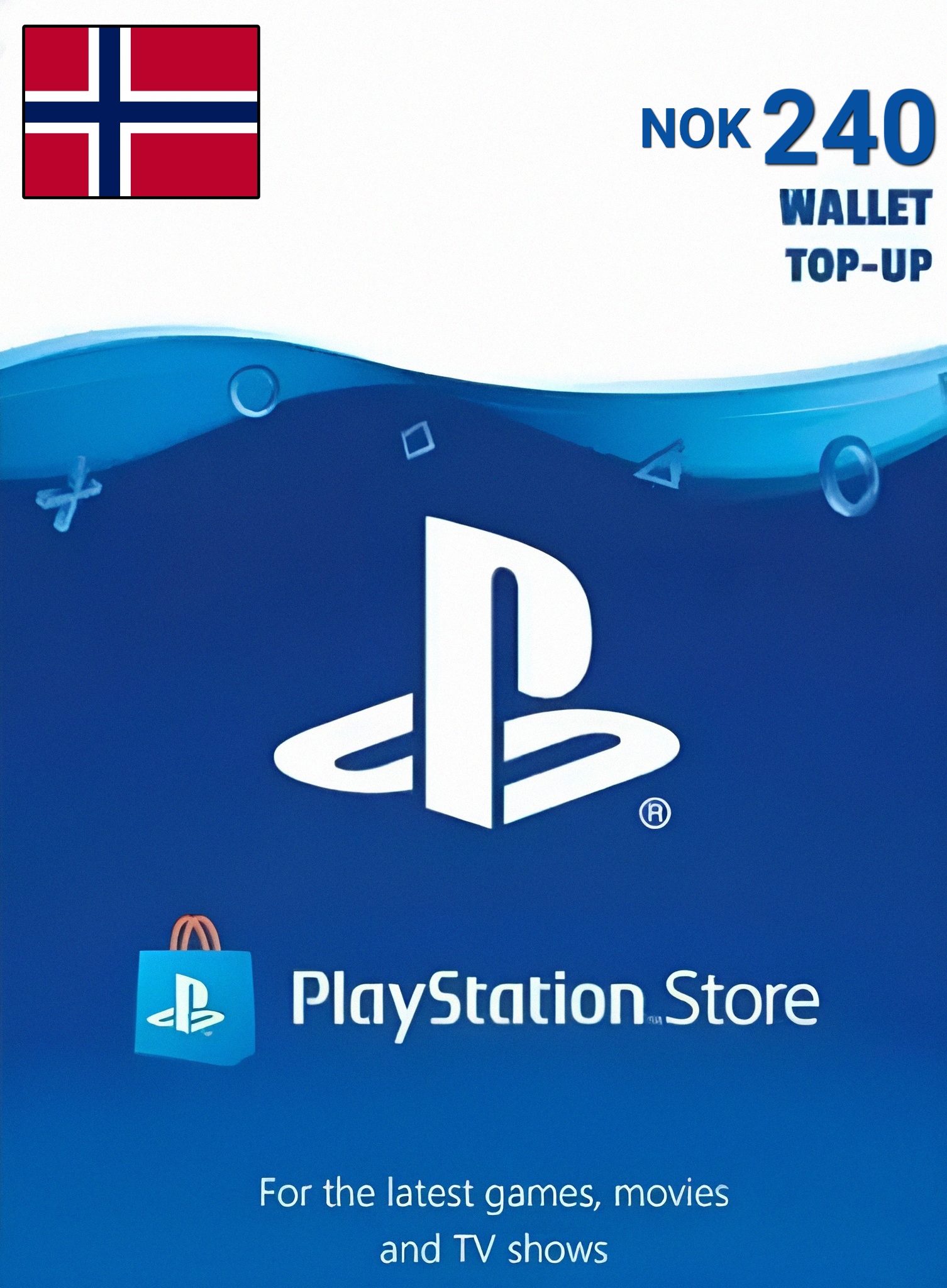Norra PSN 240 NOK Kinkekaart cover image