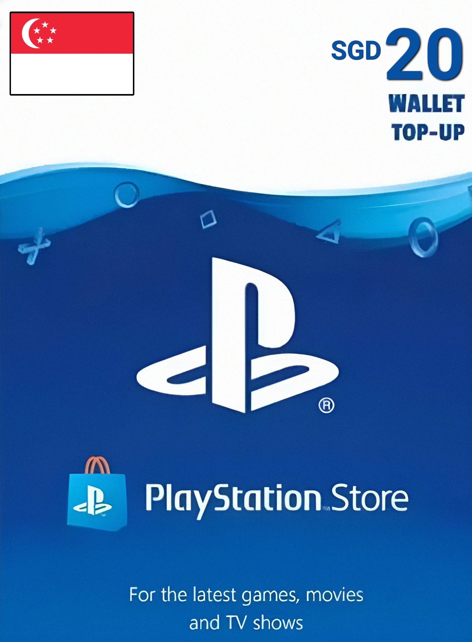 Singapore PSN 20 SGD Gift Card cover image