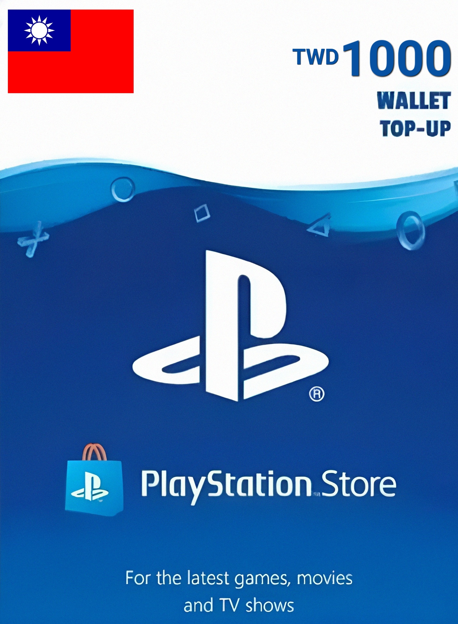 Taiwan PSN 1000 TWD Gift Card cover image