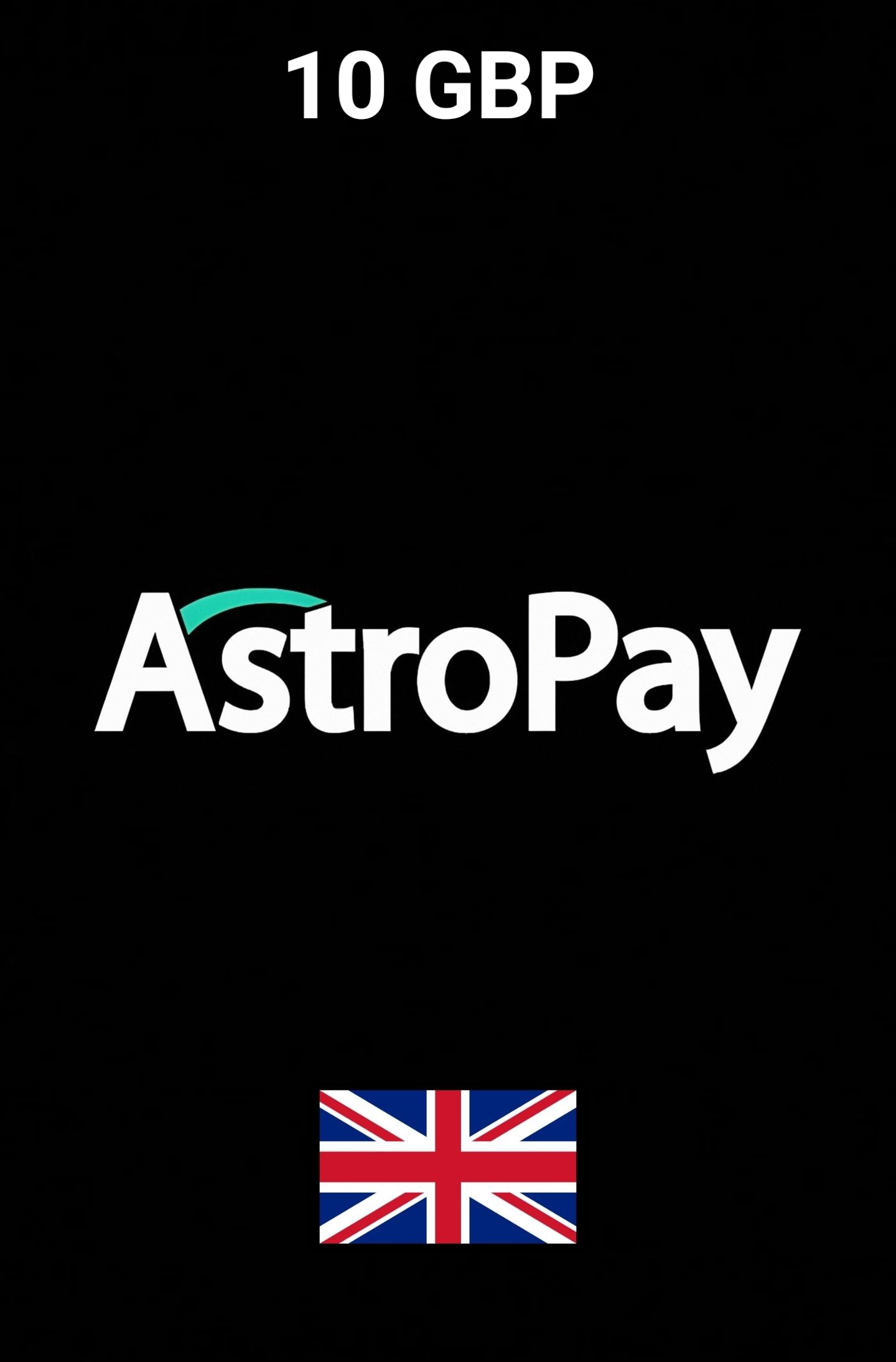 AstroPay UK 10 GBP Kinkekaart cover image