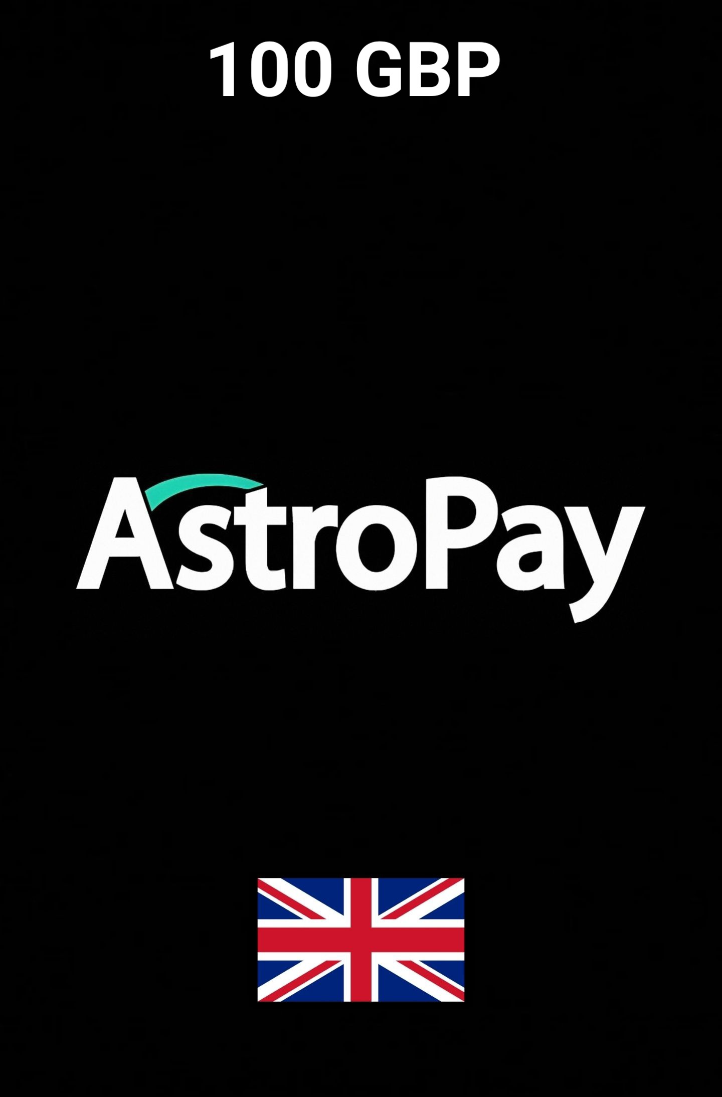 AstroPay UK 100 GBP Kinkekaart cover image