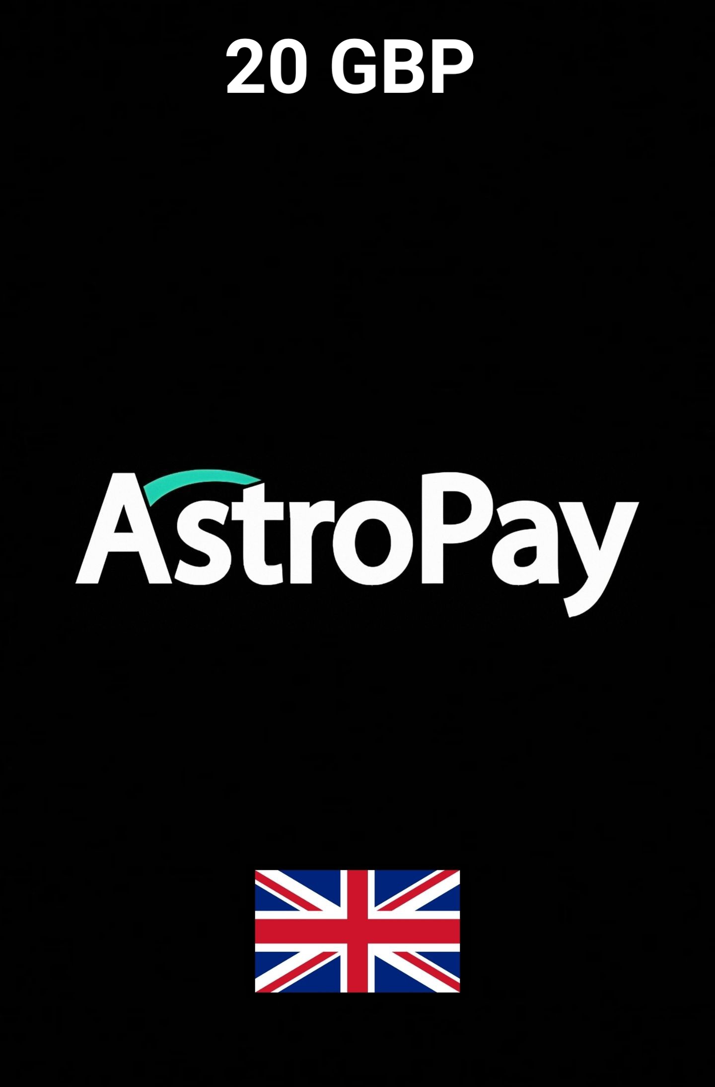 AstroPay UK 20 GBP Kinkekaart cover image