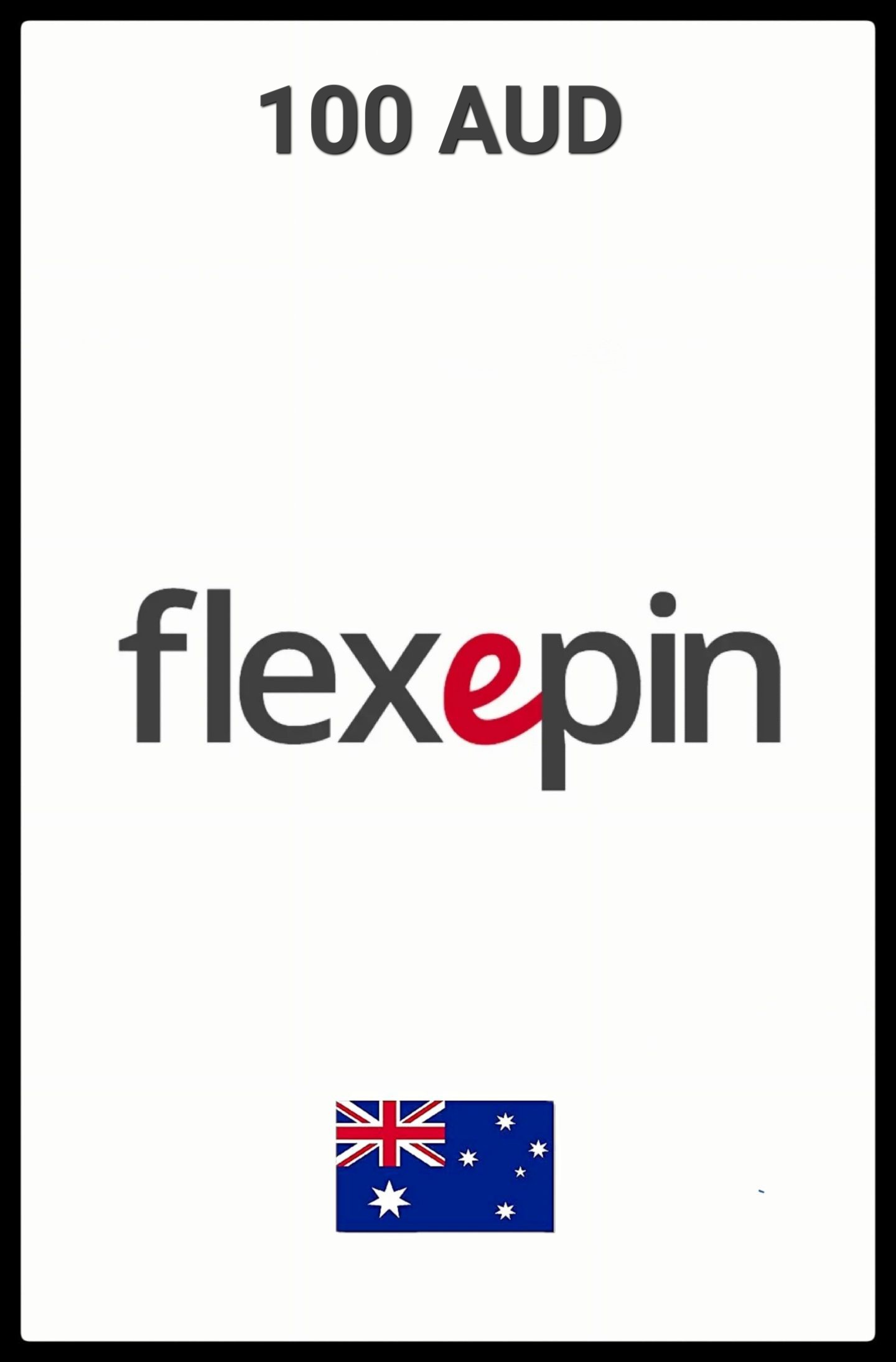 Flexepin Australia 100 AUD Gift Card cover image