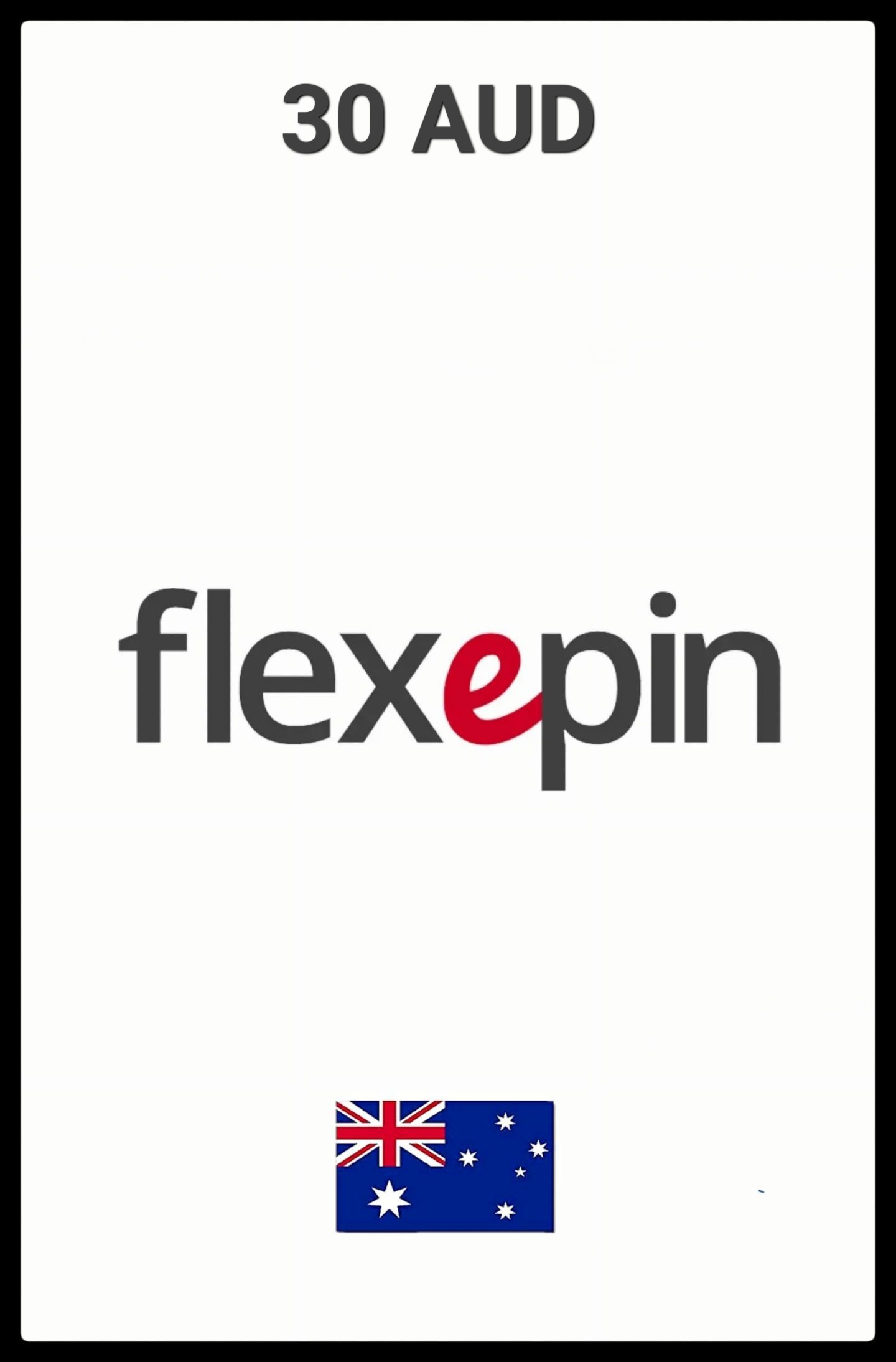 Flexepin Australia 30 AUD Gift Card cover image