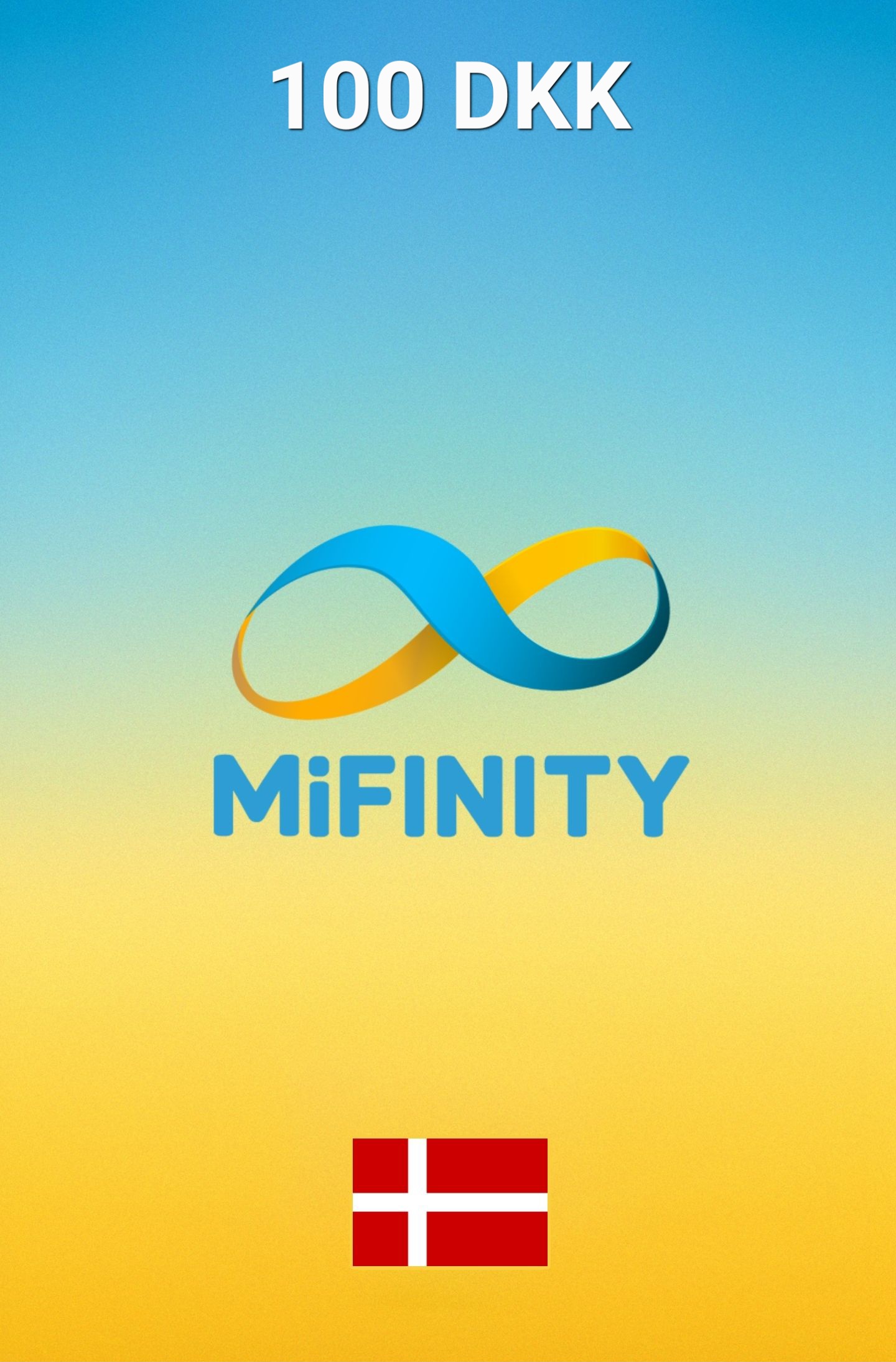 Mifinity Denmark 100 DKK Gift Card cover image