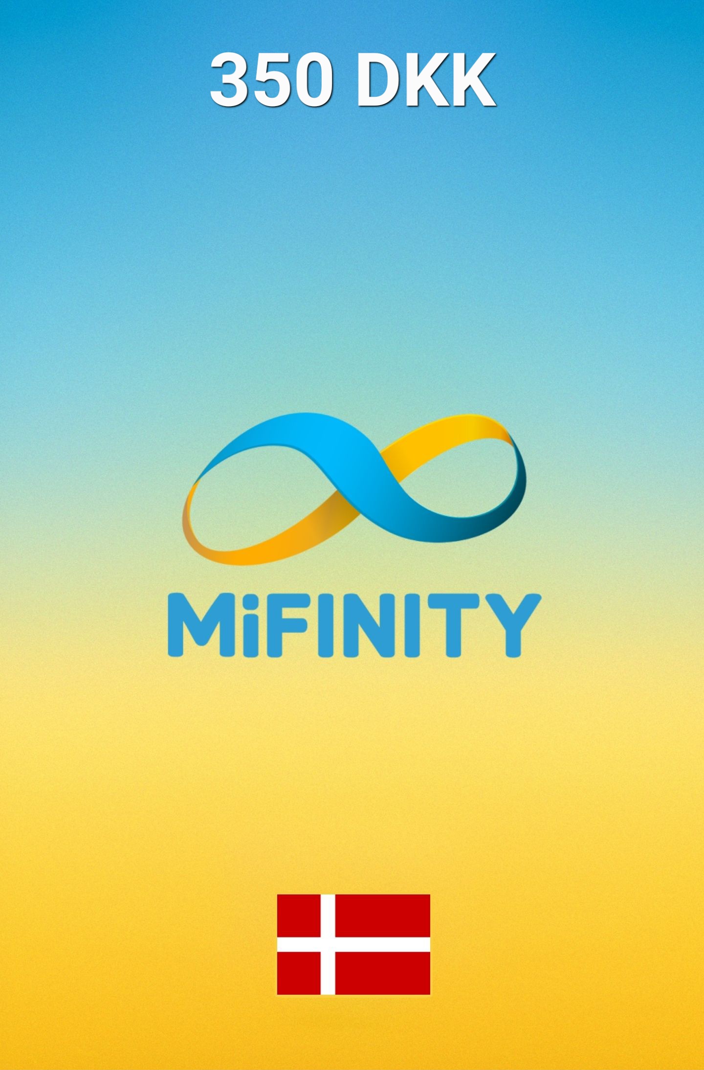 Mifinity Denmark 350 DKK Gift Card cover image