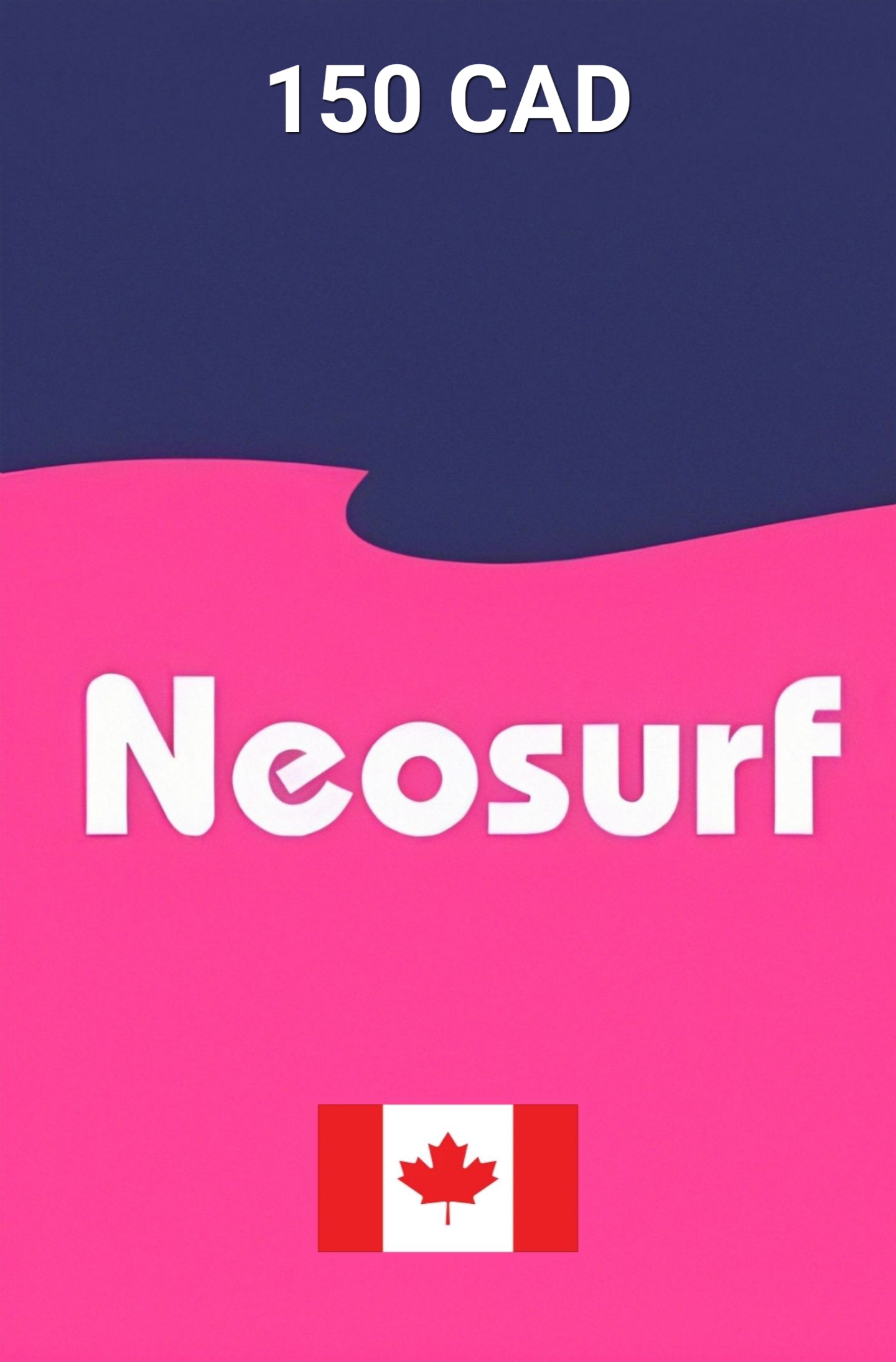 Neosurf Canada 150 CAD Gift Card cover image