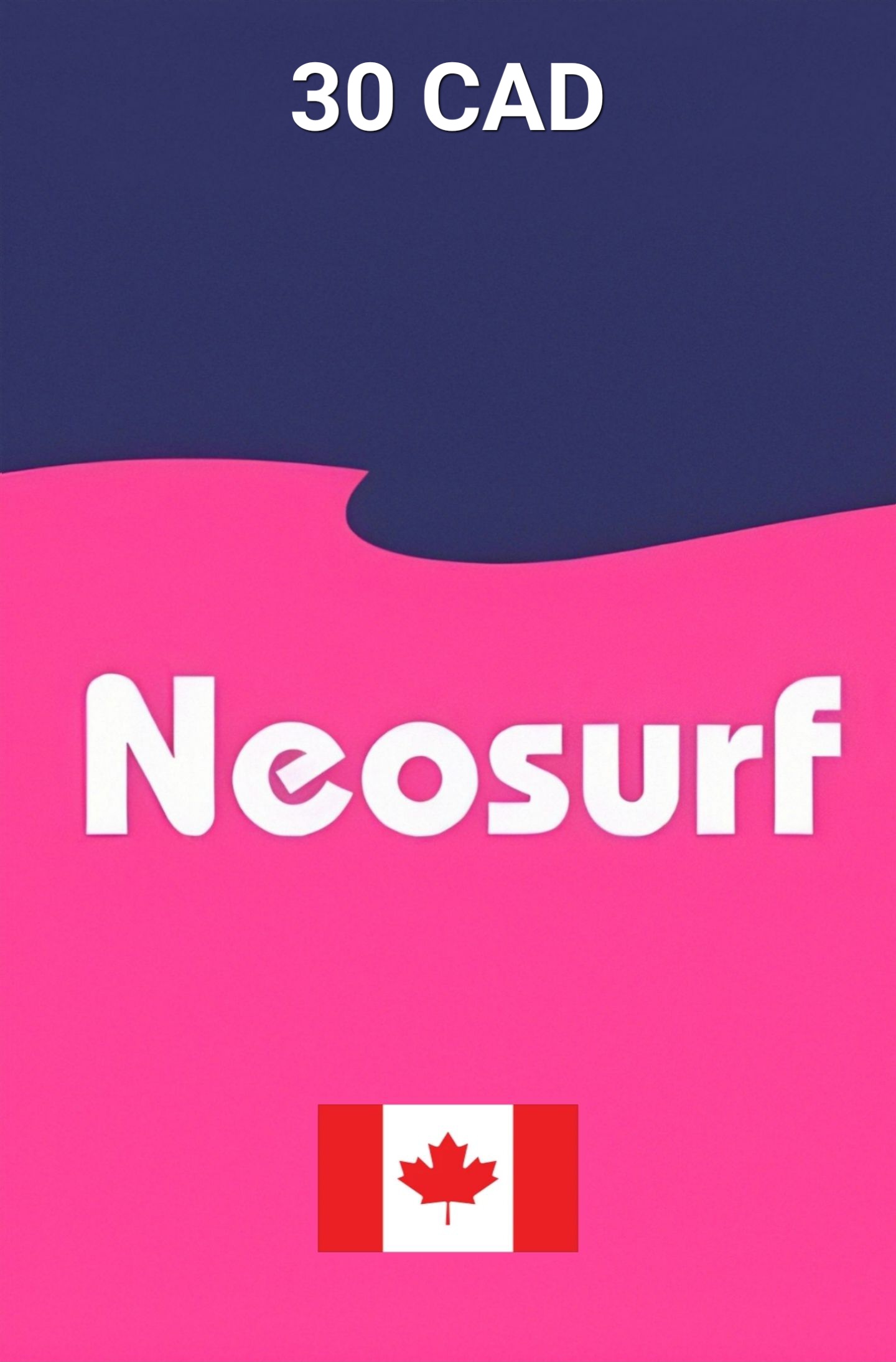 Neosurf Canada 30 CAD Gift Card cover image
