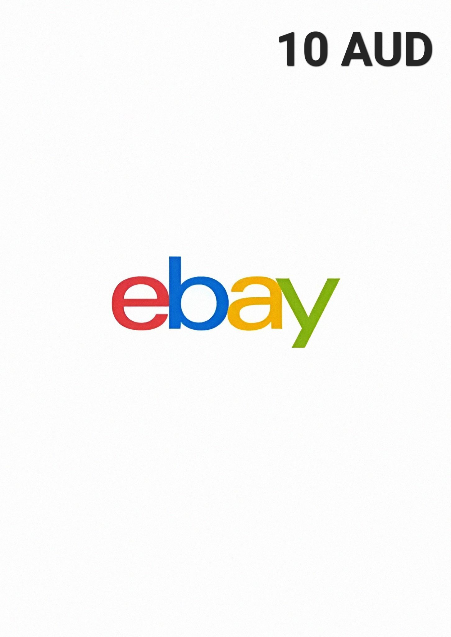 eBay Australia 10 AUD Gift Card cover image