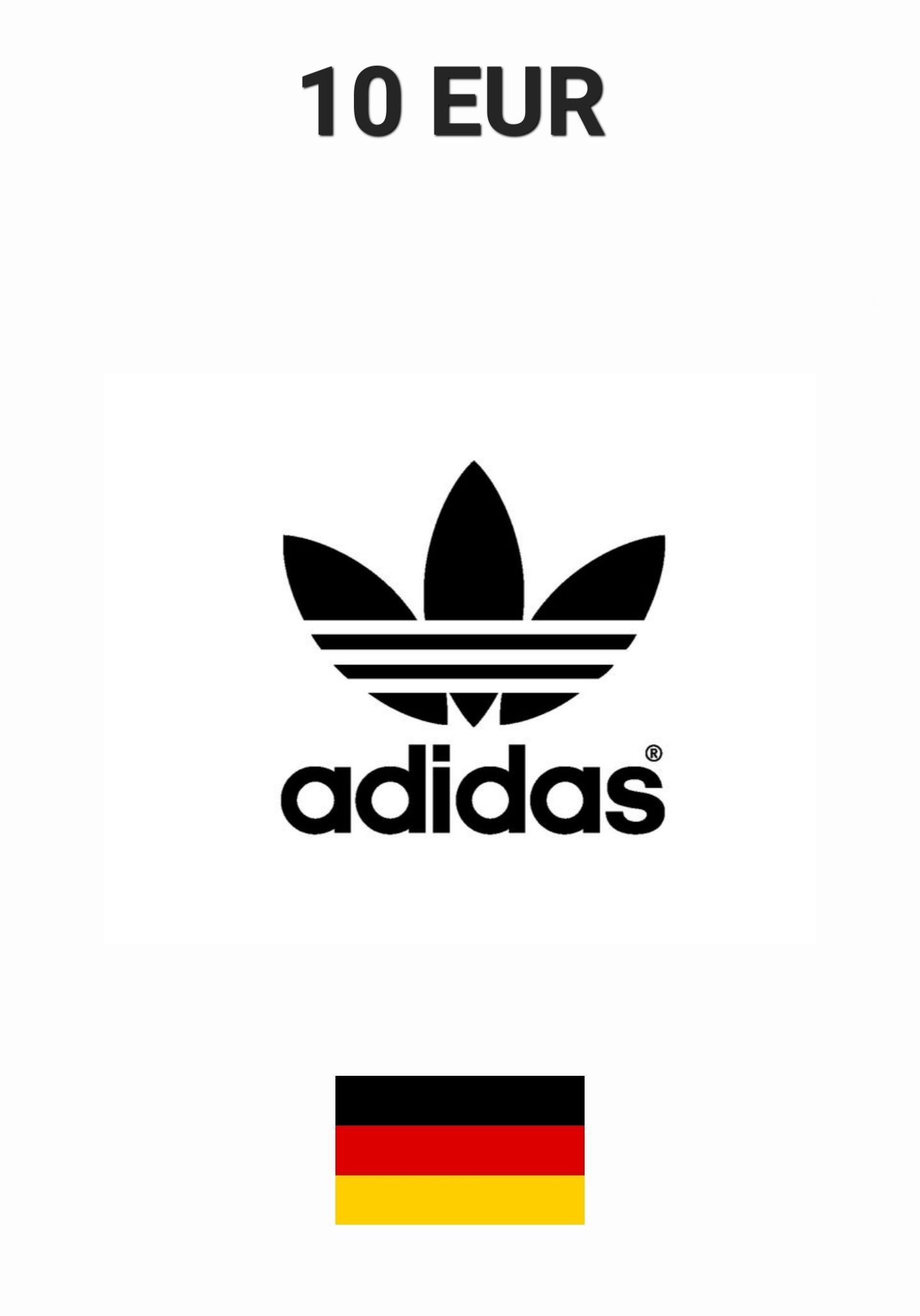 Adidas Germany 10 EUR Gift Card cover image