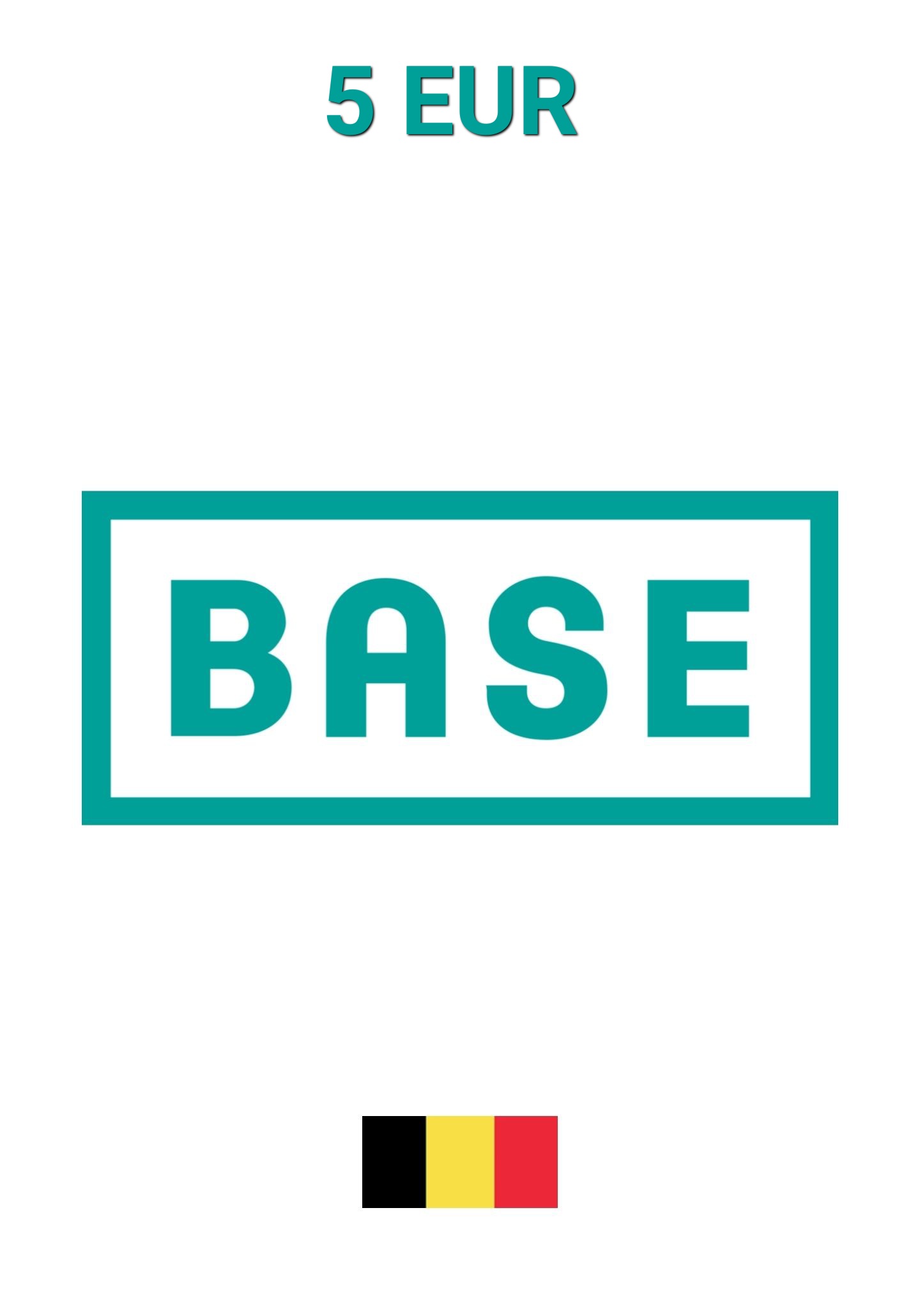 Base Belgium 5 EUR Gift Card cover image