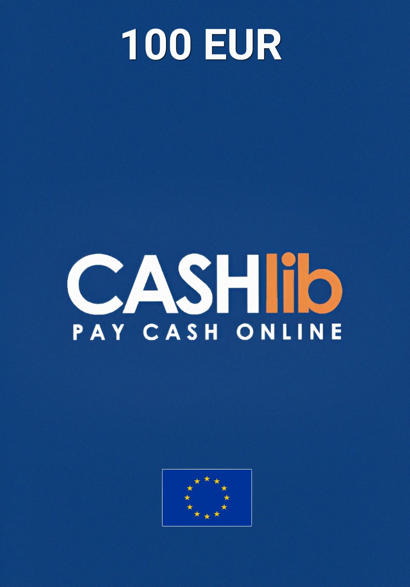 CASHlib 100 EUR Gift Card cover image