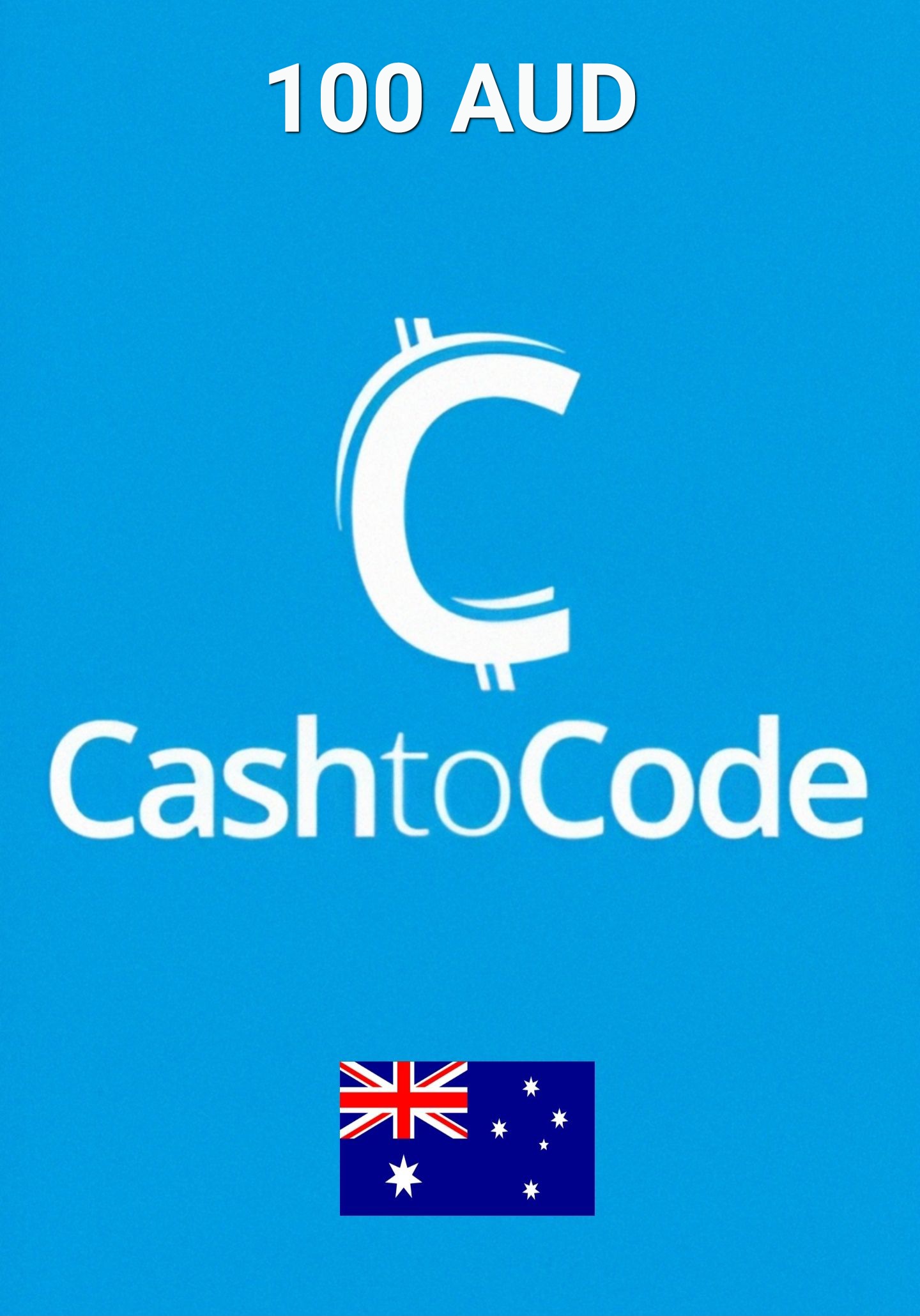 CashtoCode Austraalia 100 AUD Kinkekaart cover image