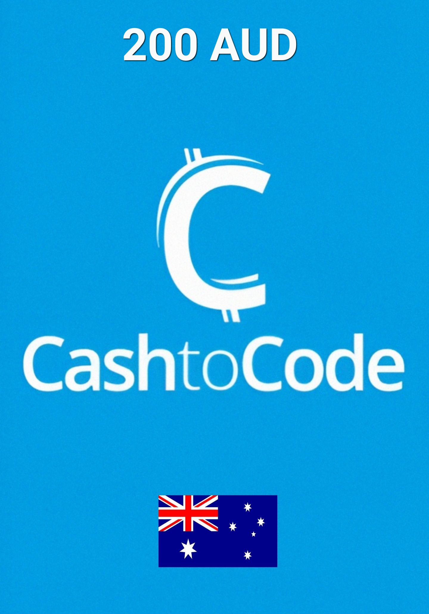 CashtoCode Austraalia 200 AUD Kinkekaart cover image