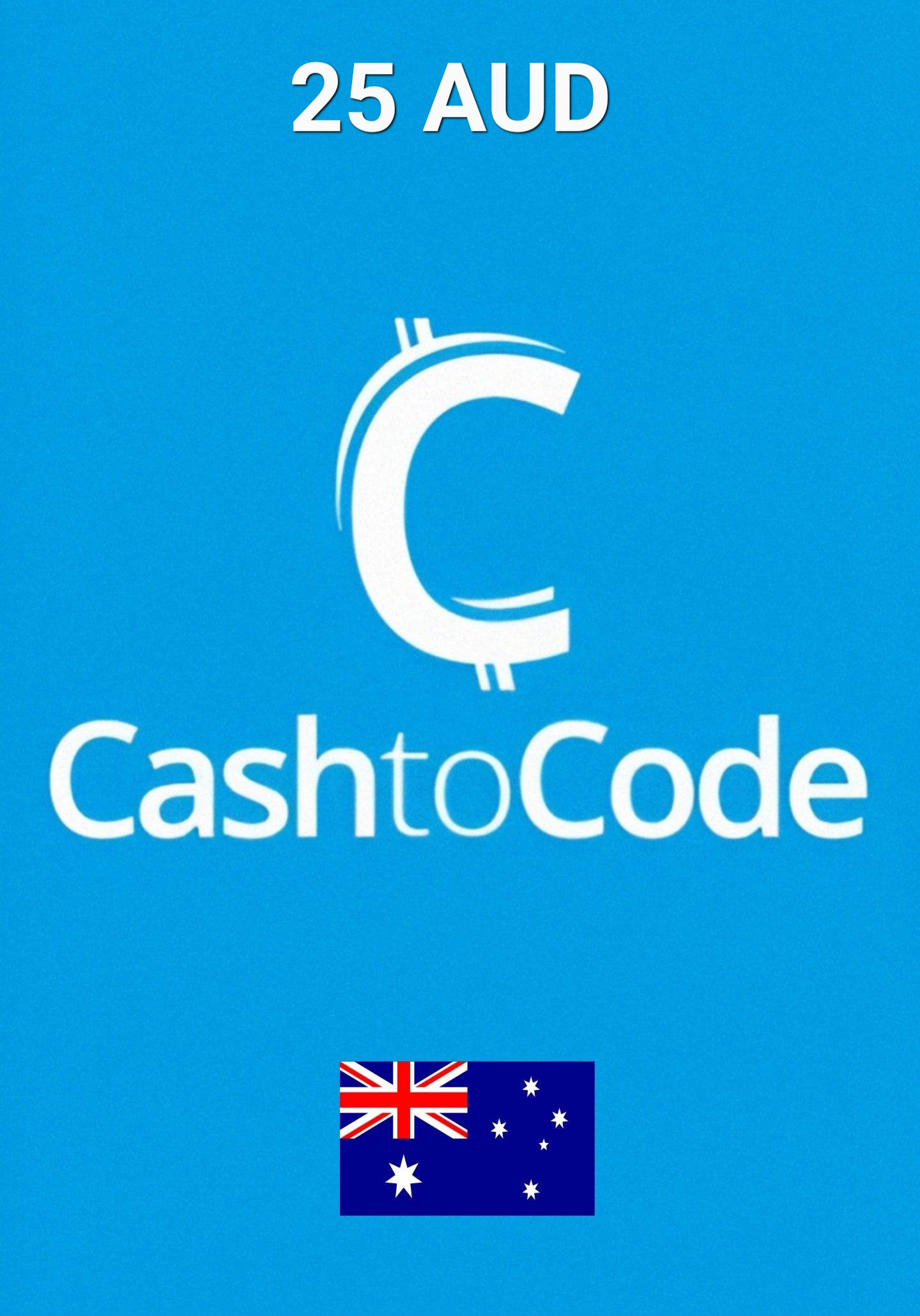 CashtoCode Austraalia 25 AUD Kinkekaart cover image