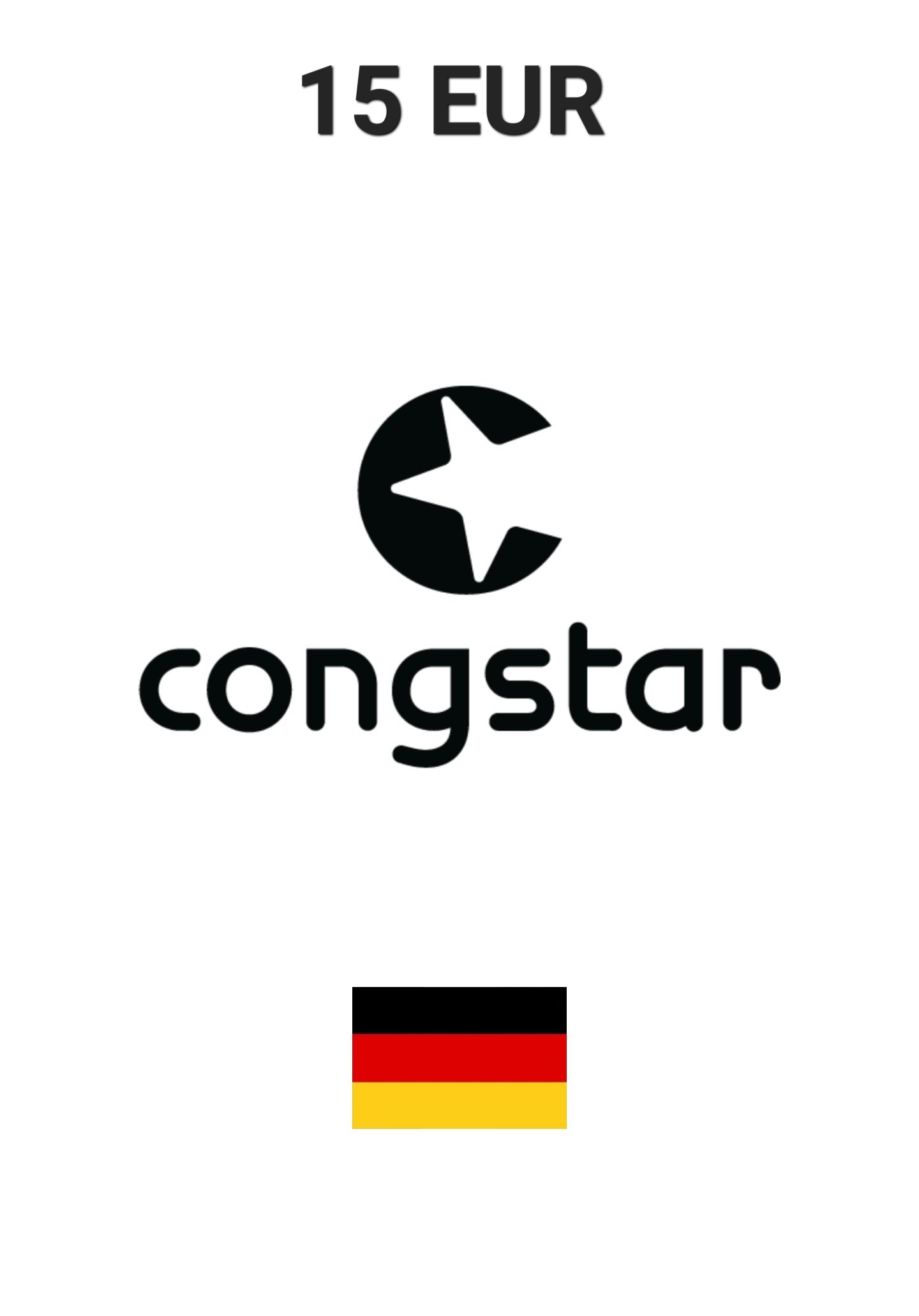 Congstar Germany 15 EUR Gift Card cover image