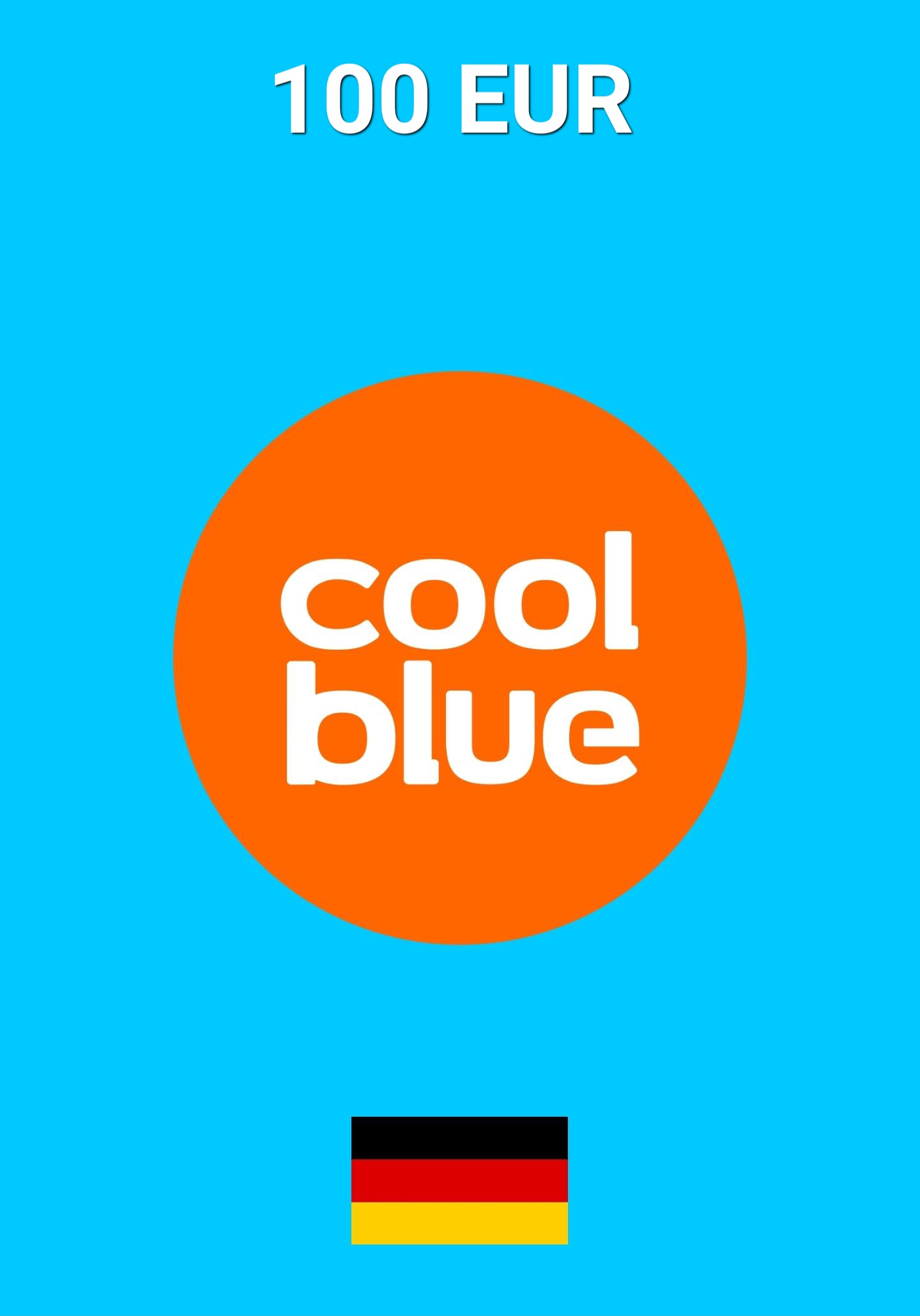 Coolblue Germany 100 EUR Gift Card cover image