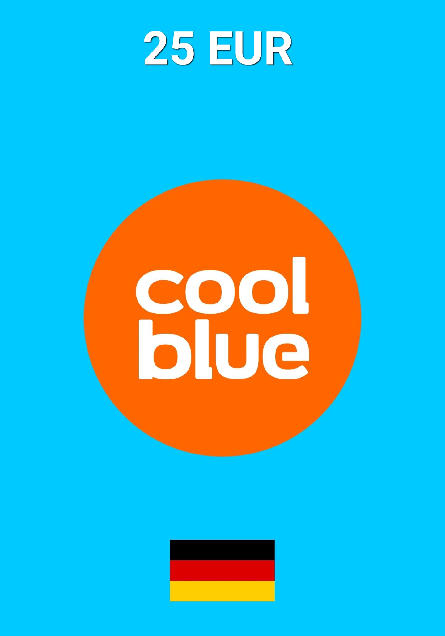 Coolblue Germany 25 EUR Gift Card cover image