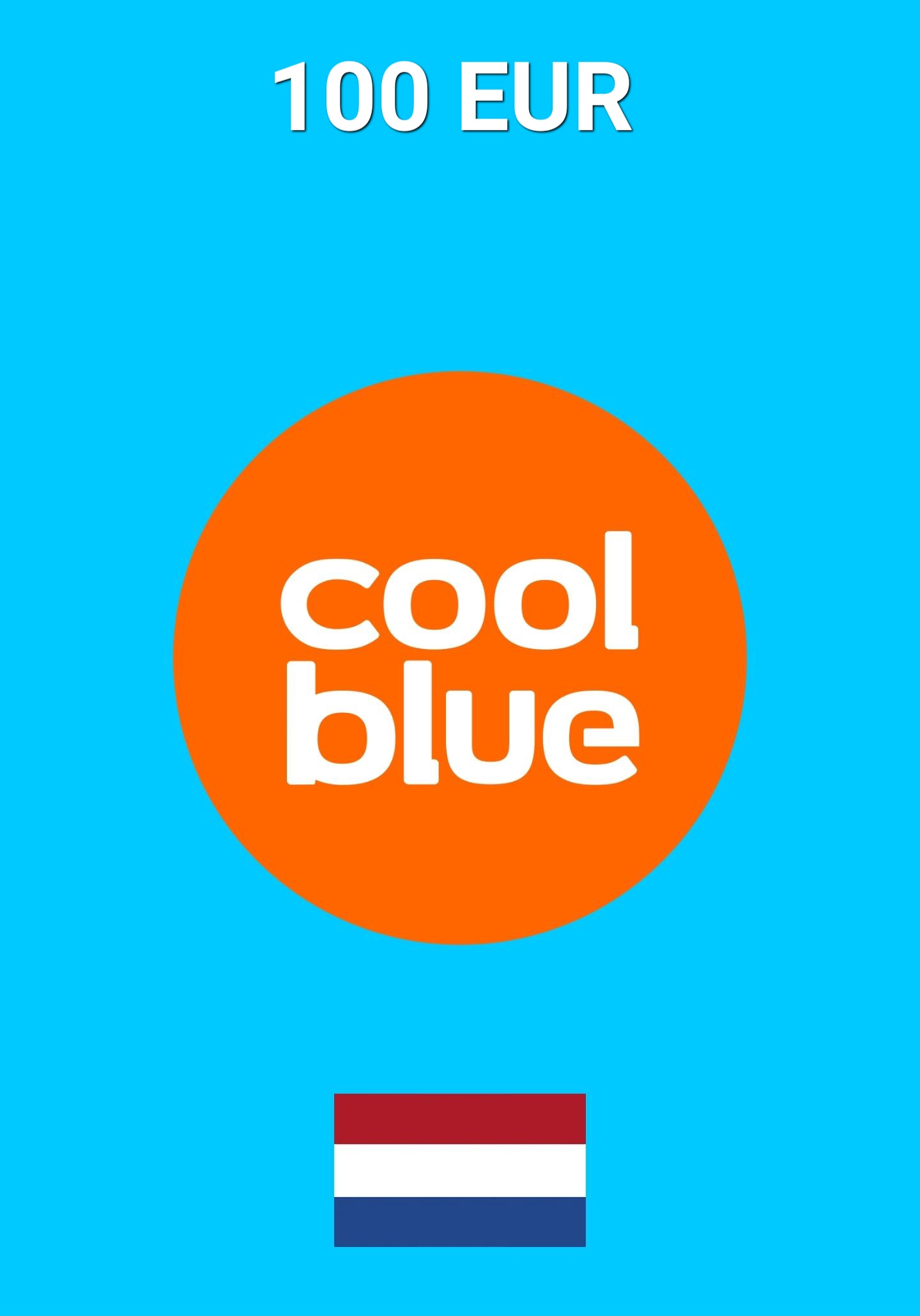 Coolblue Netherlands 100 EUR Gift Card cover image