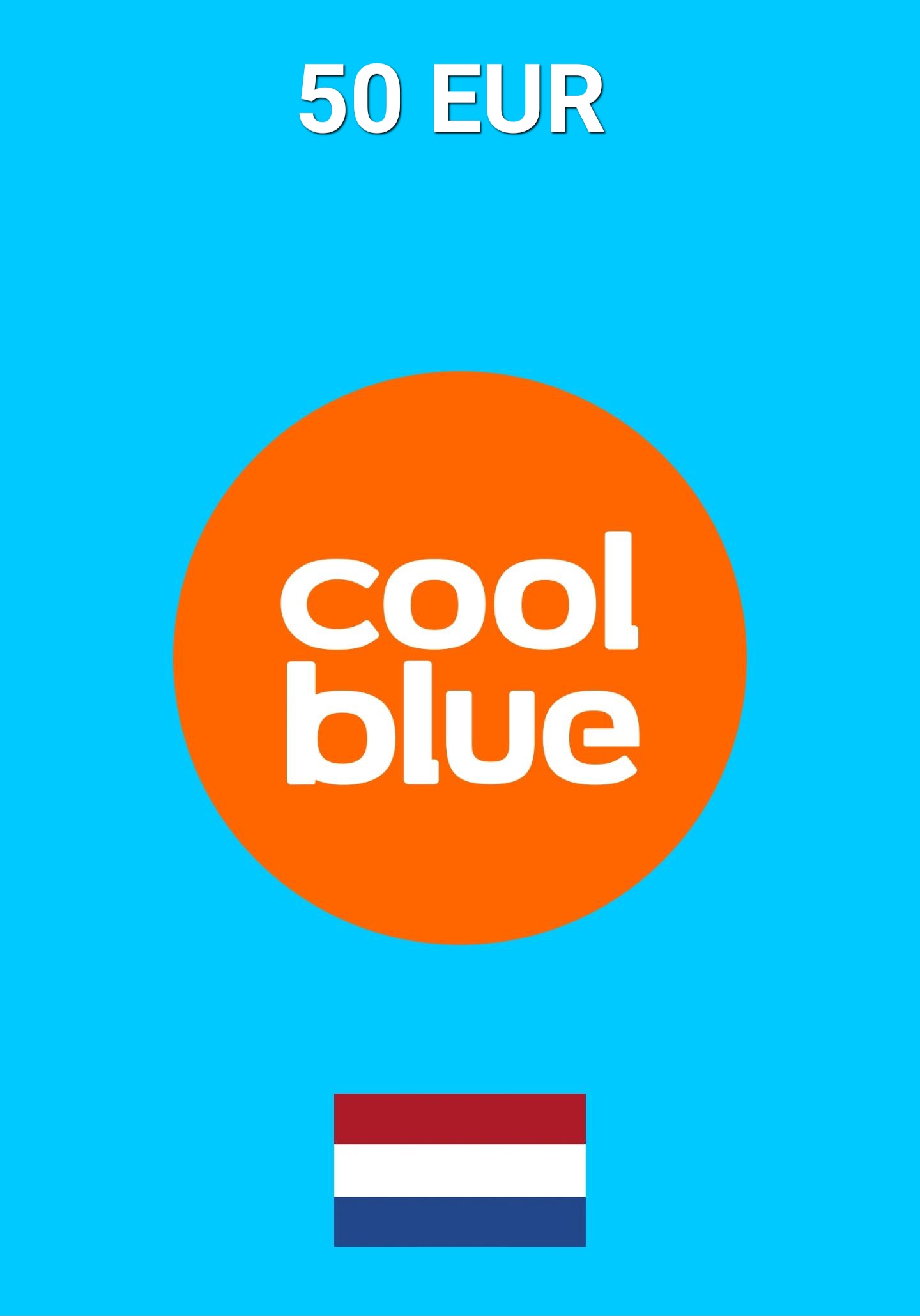 Coolblue Netherlands 50 EUR Gift Card cover image