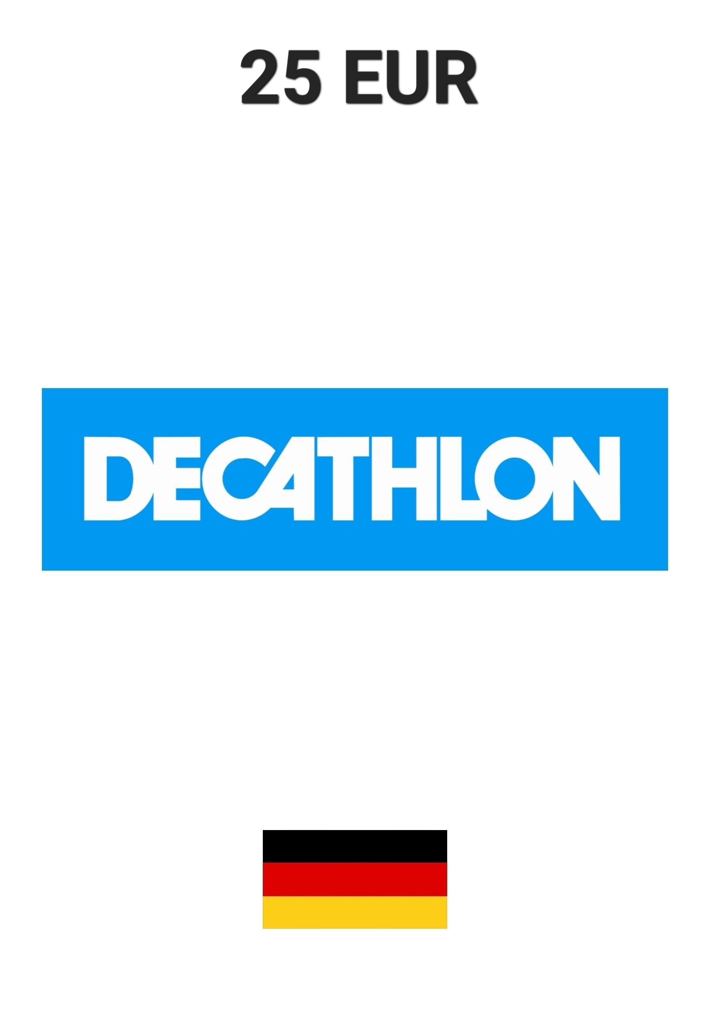 Decathlon Germany 25 EUR Gift Card cover image