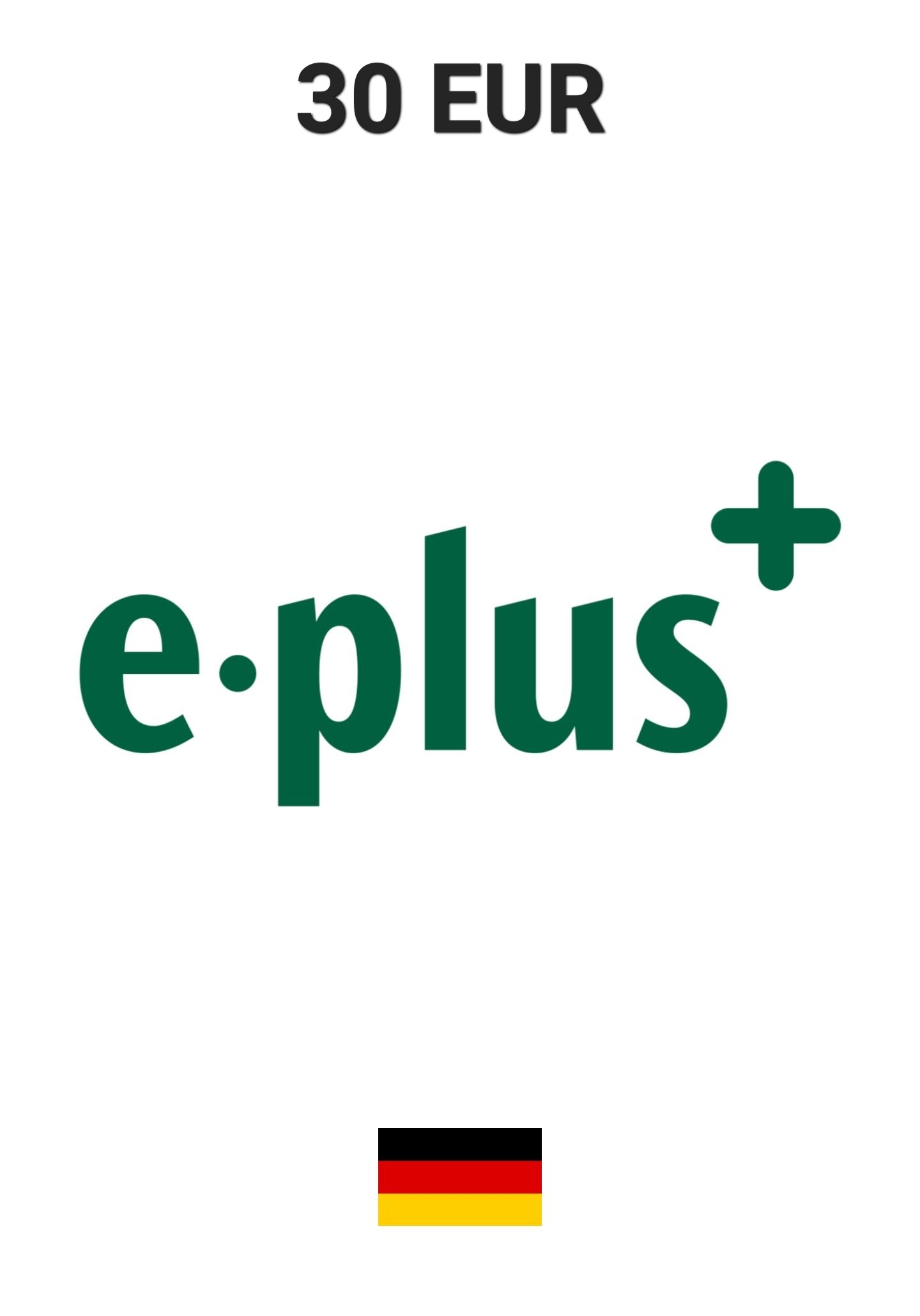 E-Plus Germany 30 EUR Gift Card cover image