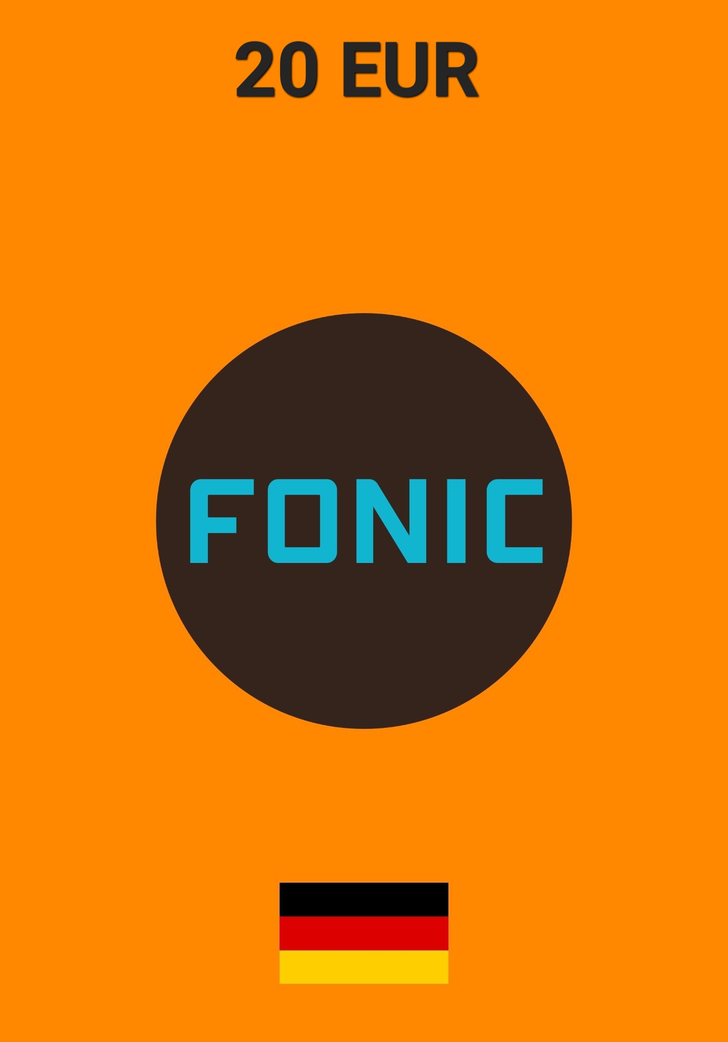 Fonic Germany 20 EUR Gift Card cover image