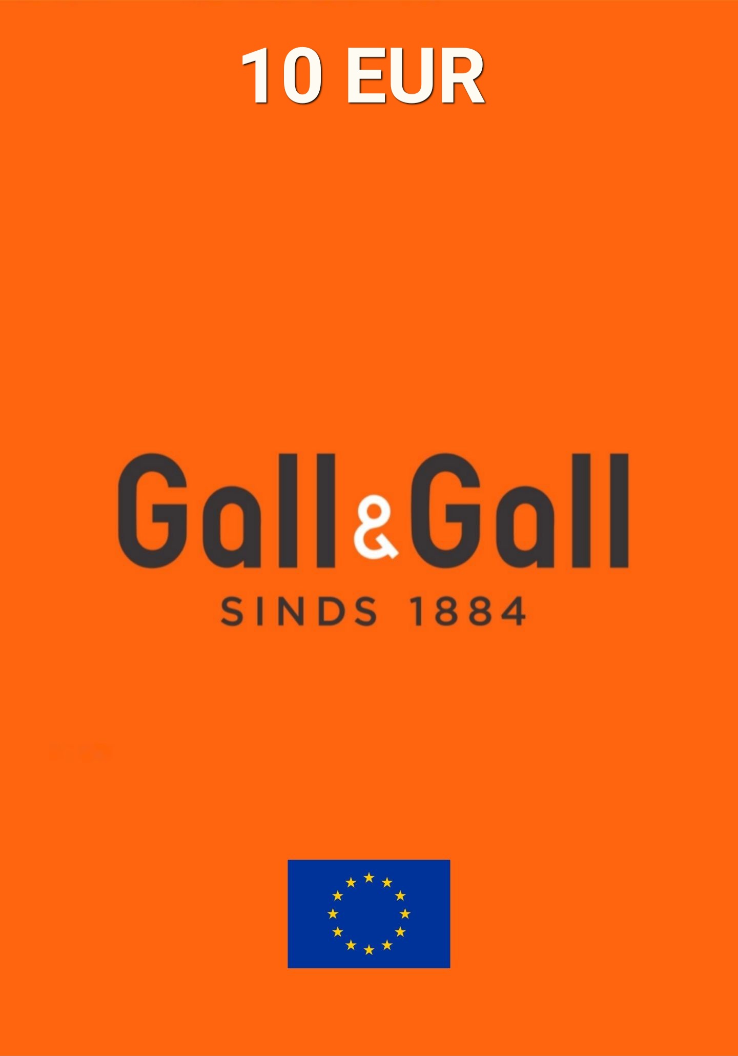 Gall&Gall 10 EUR Gift Card cover image