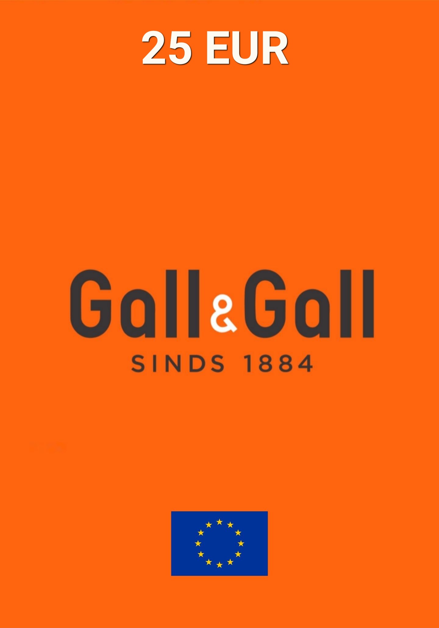 Gall&Gall 25 EUR Gift Card cover image