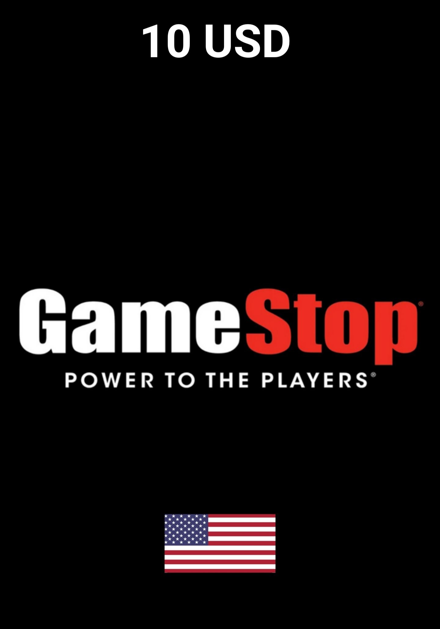 GameStop USA 10 USD Gift Card cover image