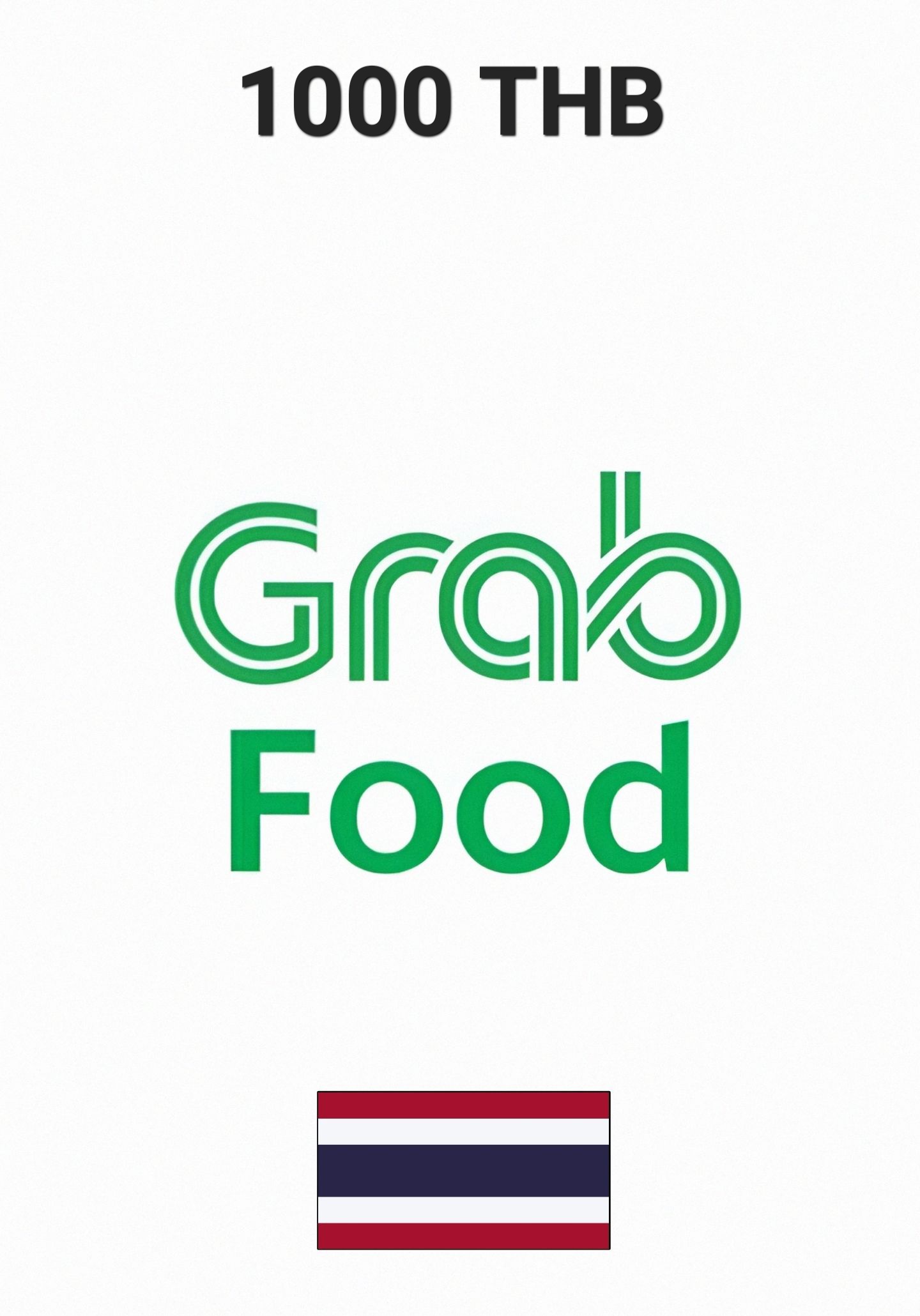 Grab Thailand 1000 THB Gift Card cover image