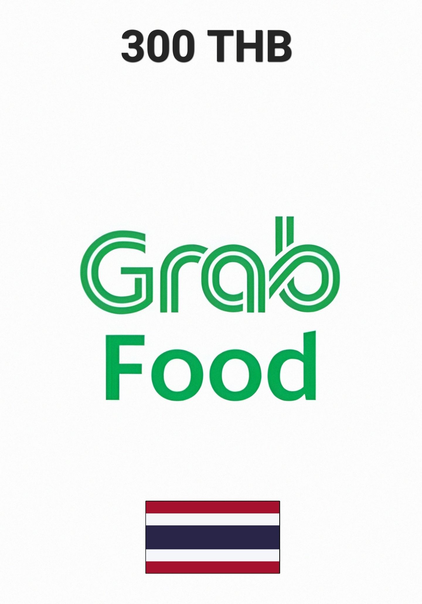 Grab Thailand 300 THB Gift Card cover image