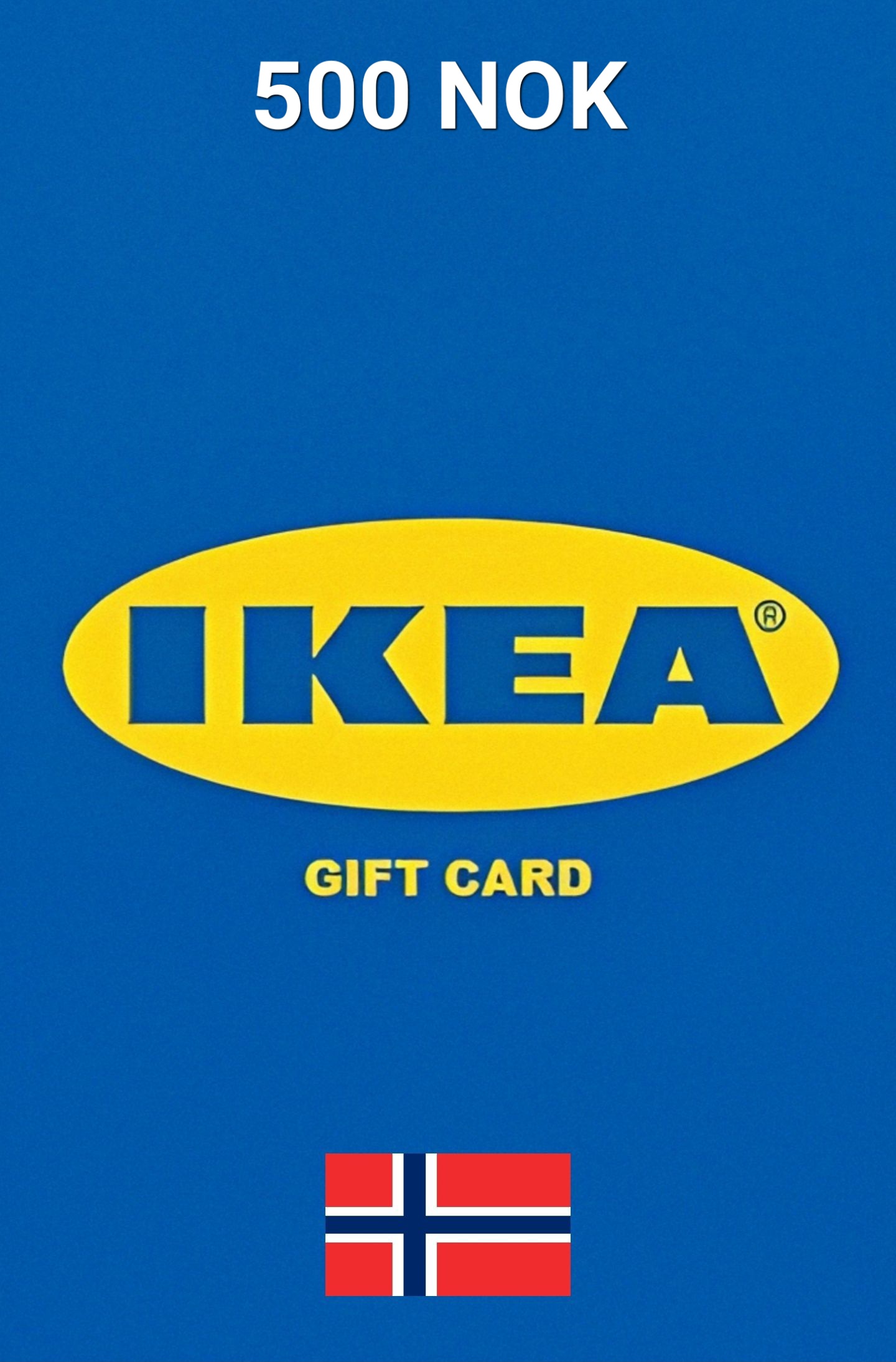 IKEA Norway 500 NOK Gift Card cover image