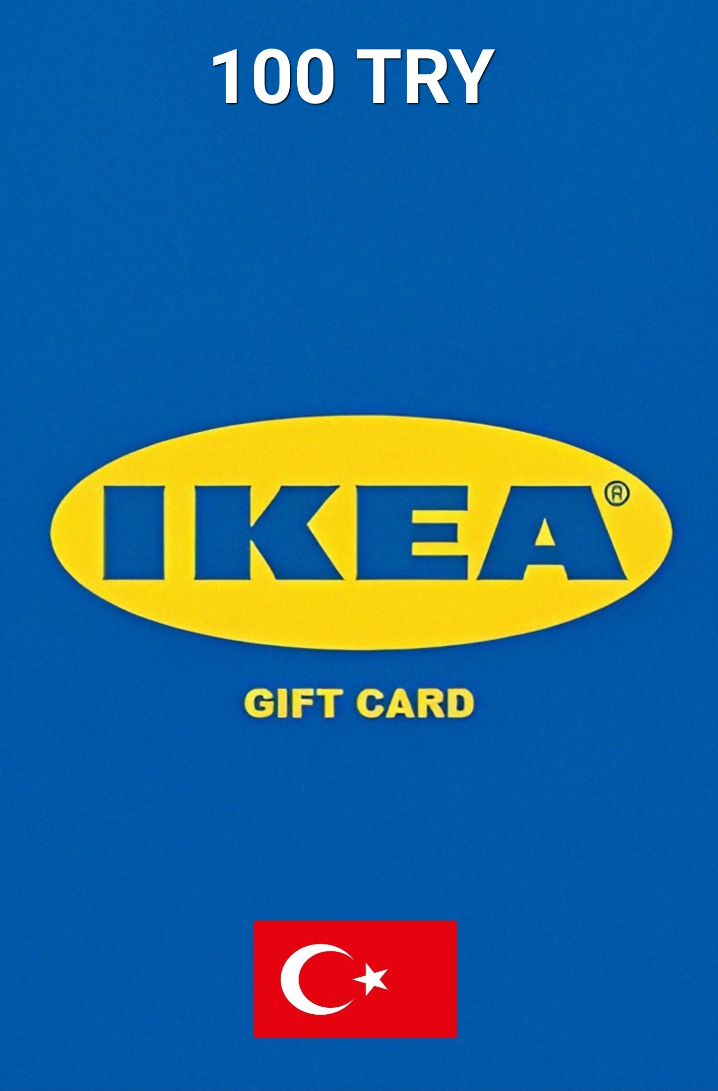 IKEA Turkey 100 TRY Gift Card cover image