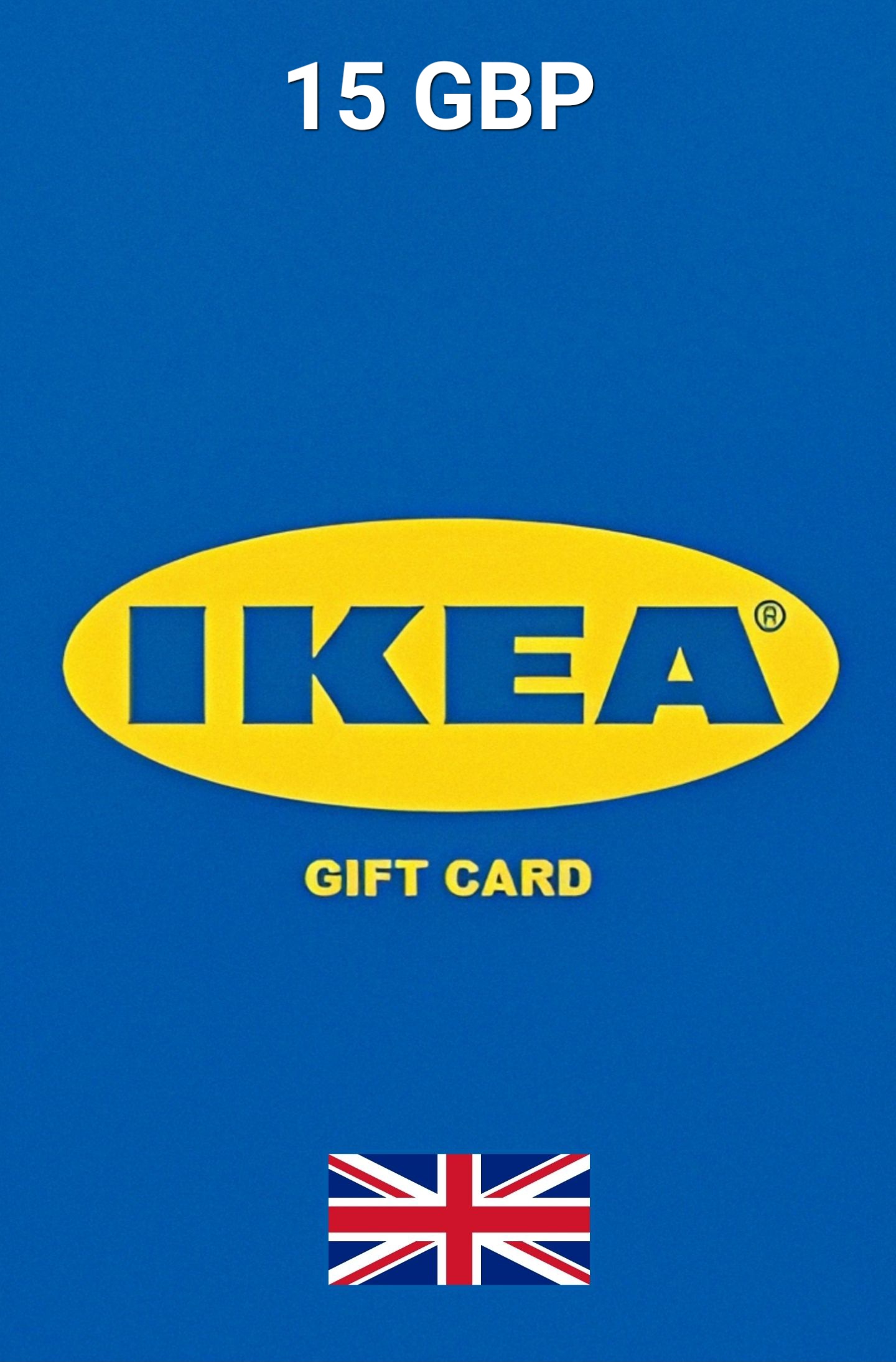 IKEA UK 15 GBP Gift Card cover image