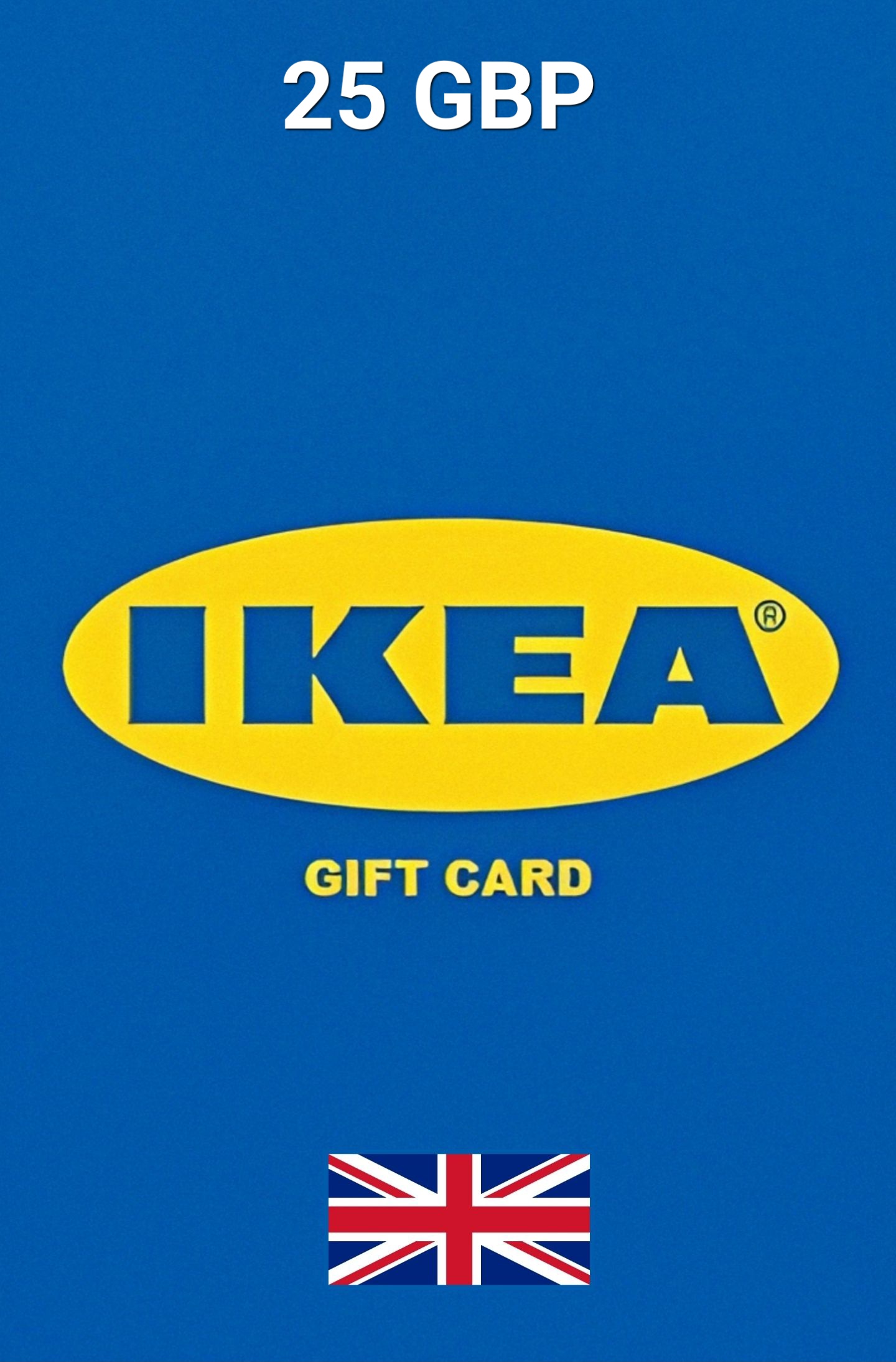 IKEA UK 25 GBP Gift Card cover image