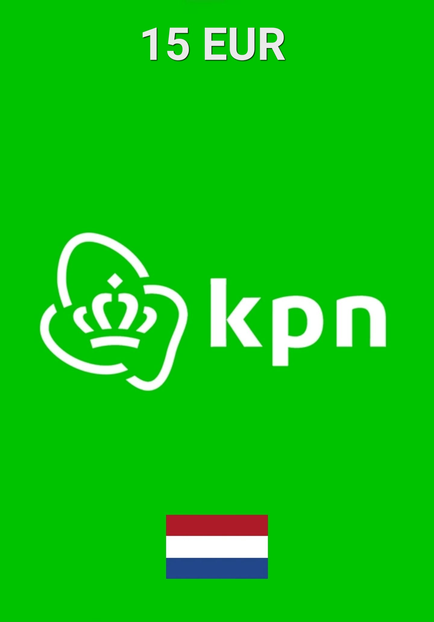 KPN Netherlands 15 EUR Kinkekaart cover image