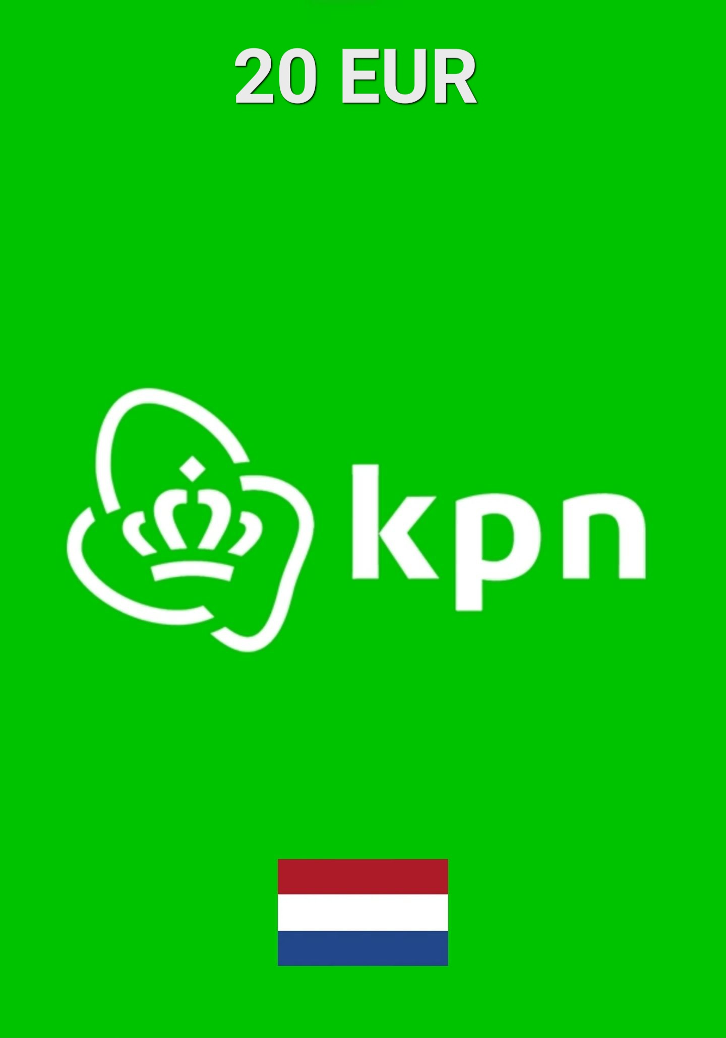 KPN Netherlands 20 EUR Kinkekaart cover image