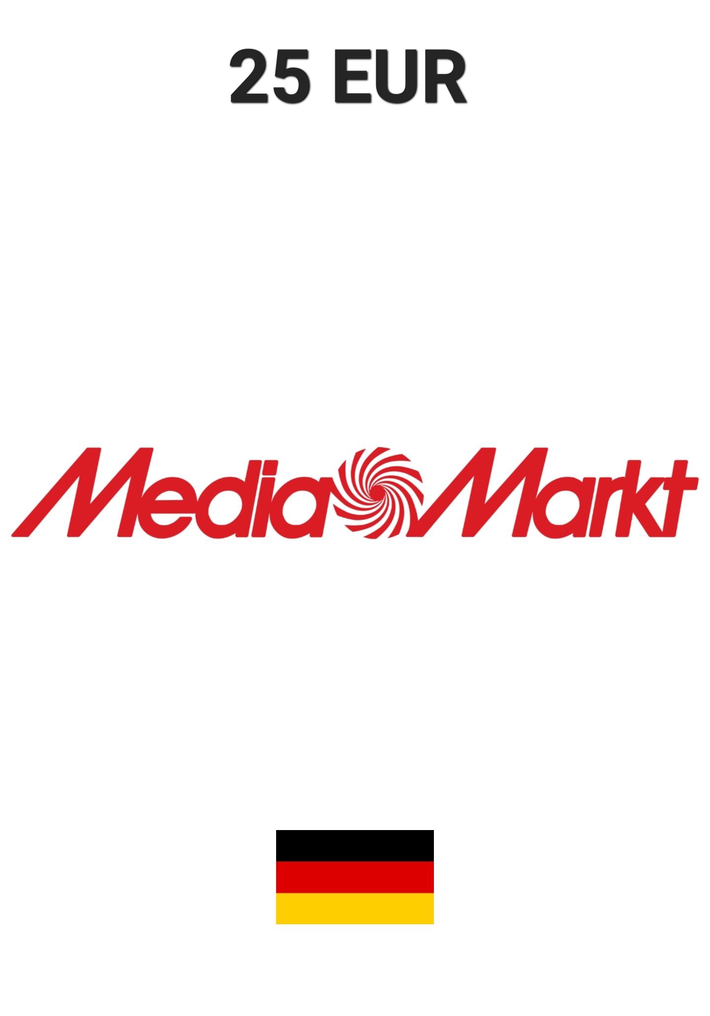 MediaMarkt Germany 25 EUR Gift Card cover image