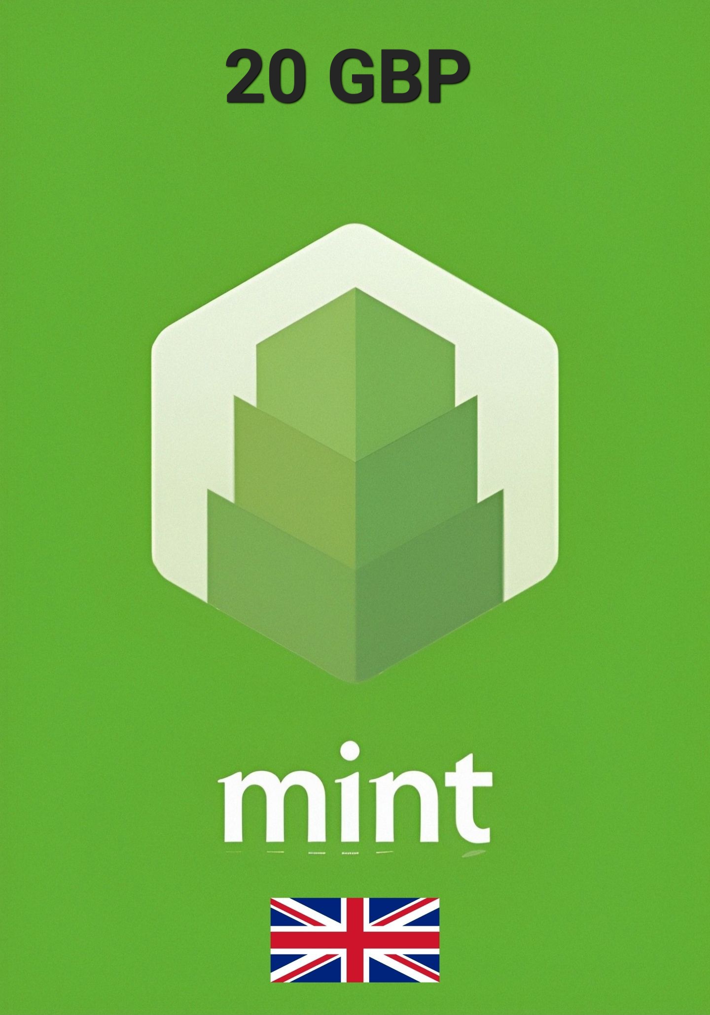 Mint UK 20 GBP Gift Card cover image