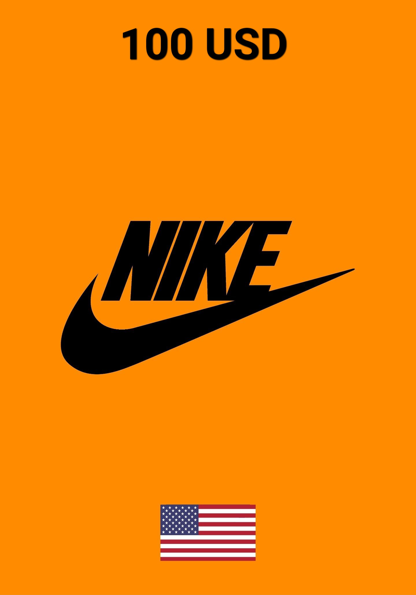 Nike USA 100 USD Gift Card cover image