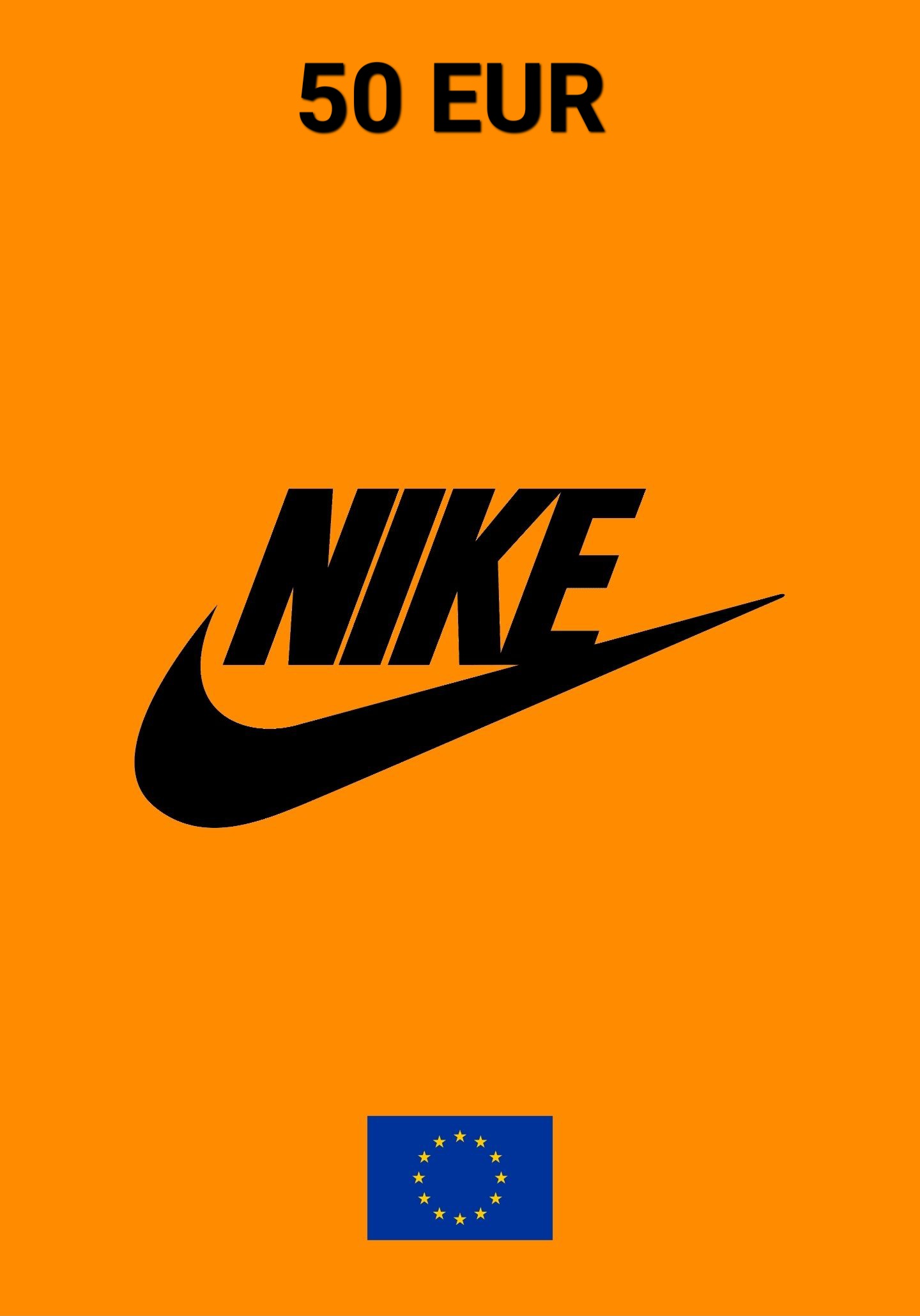 Nike 50 EUR Gift Card cover image
