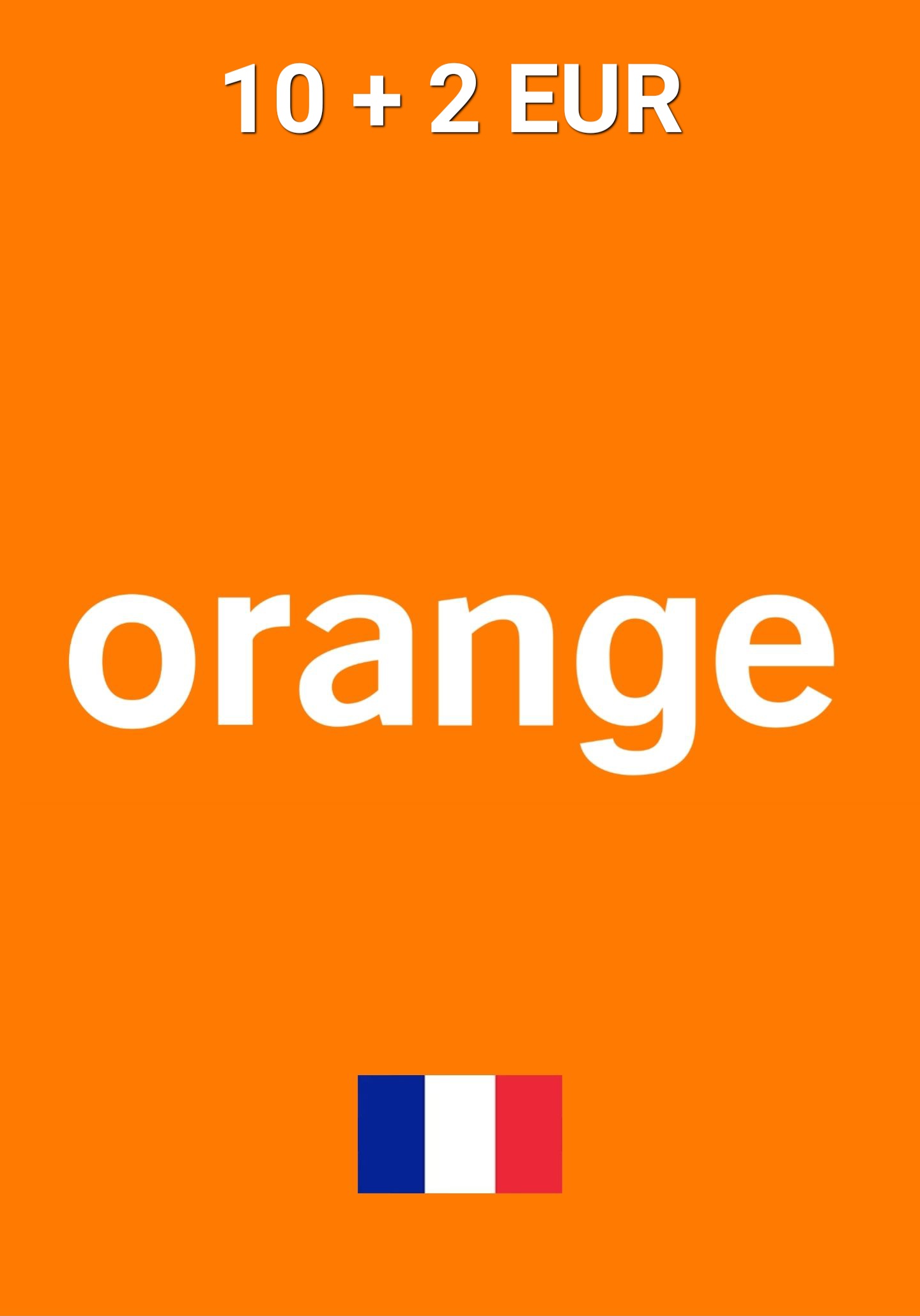 Orange E-recharge France 10 + 2 EUR Gift Card cover image