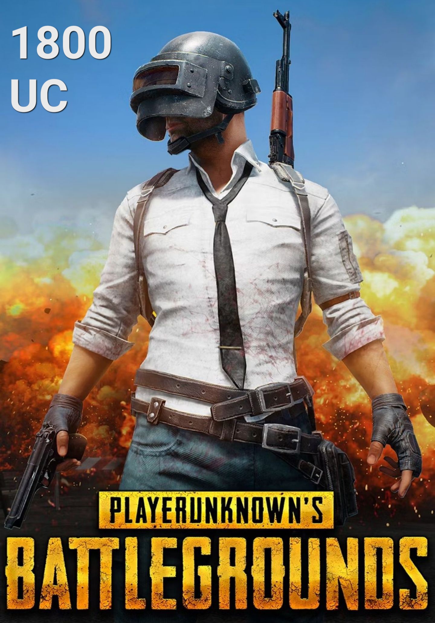 PUBG Mobile - 1800 UC Gift Card cover image